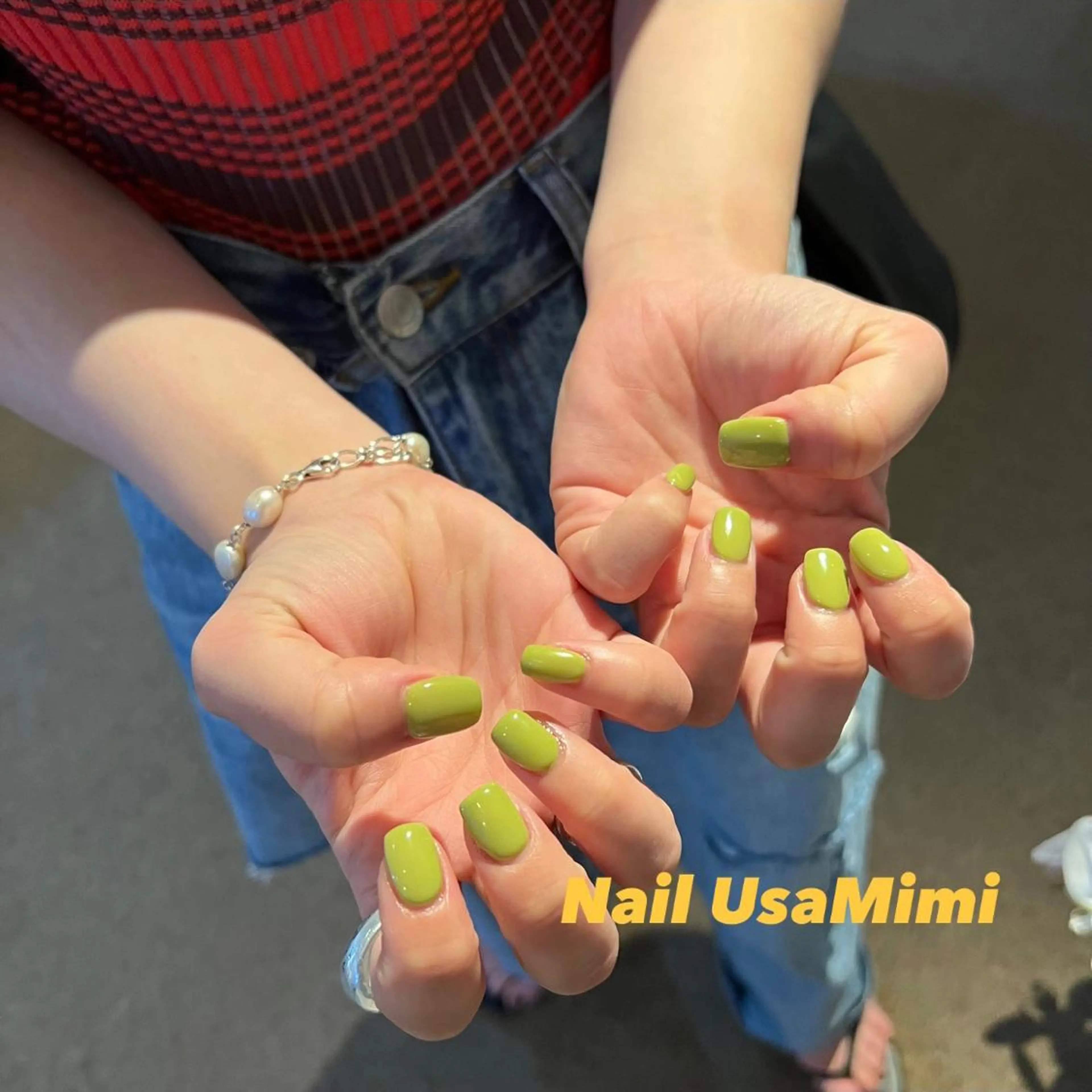 ネイル クリアネイル フットネイル ジェルネイル マグネットネイル 持ち込み 本町ネイルNail UsaMimiのネイルデザイン