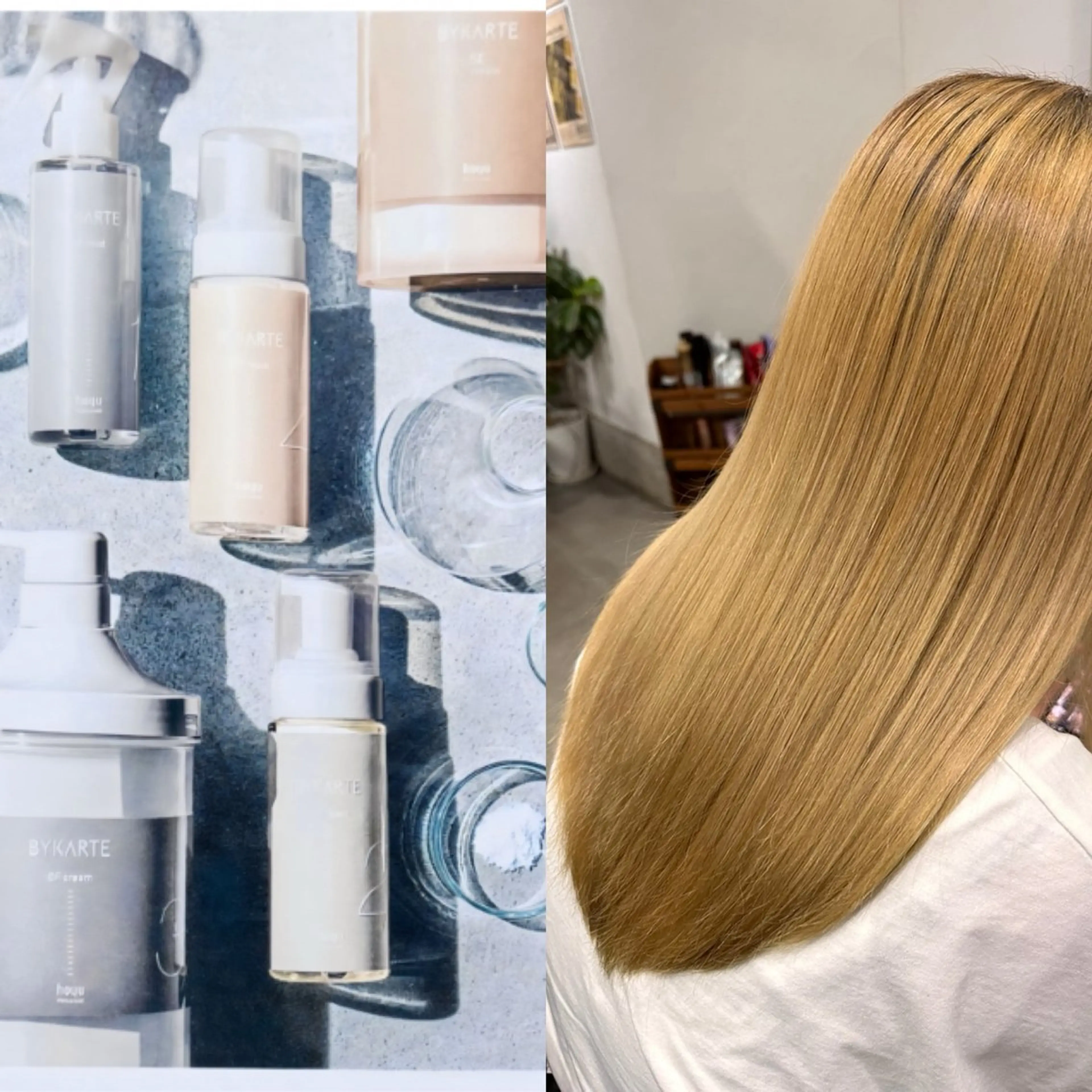 【‎‎‎‎🤍人気menu‎🤍】ワンカラー＋BYKARTEトリートメント🪄の写真