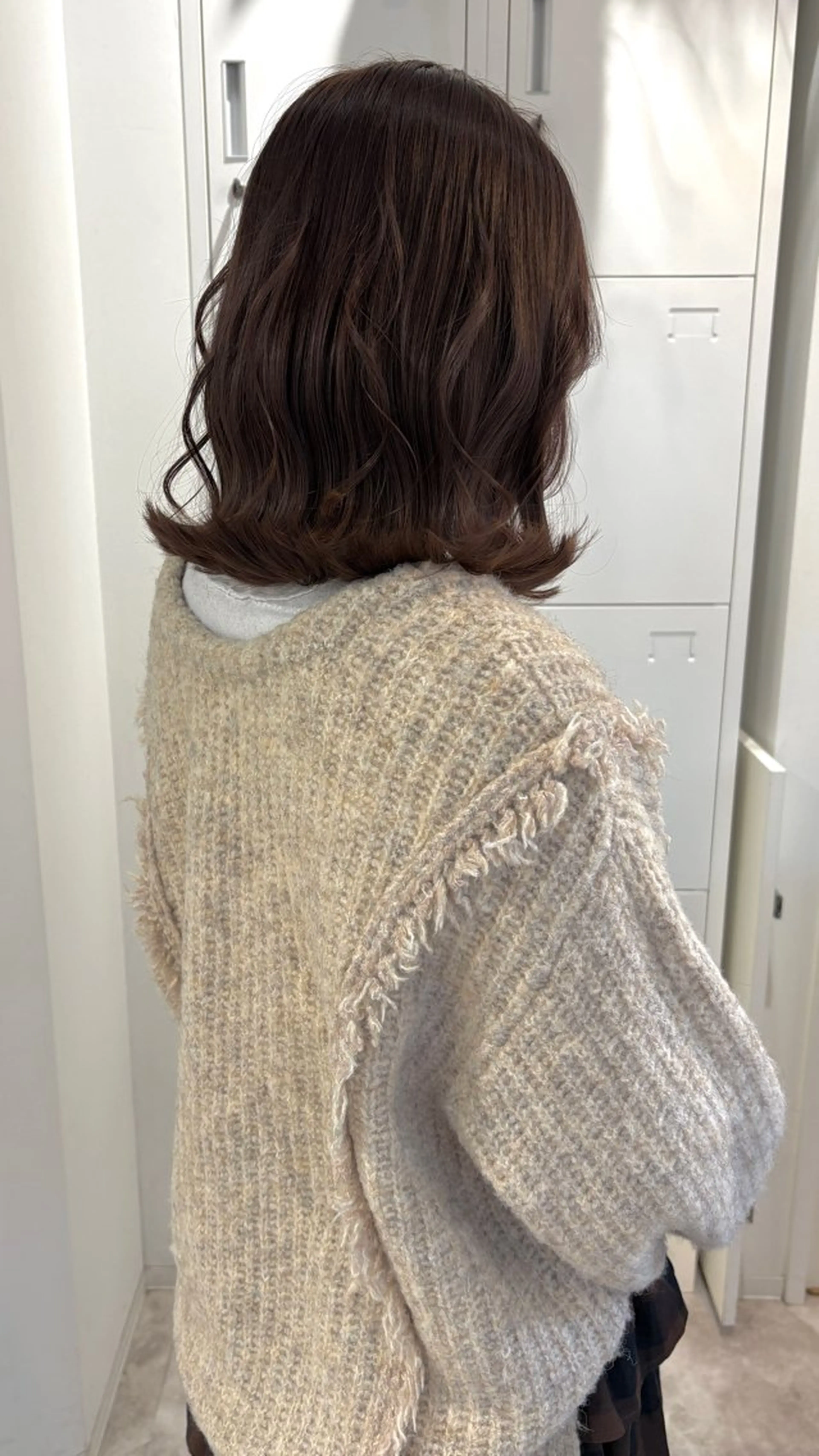ミディアム 河野 いずみのヘアスタイル
