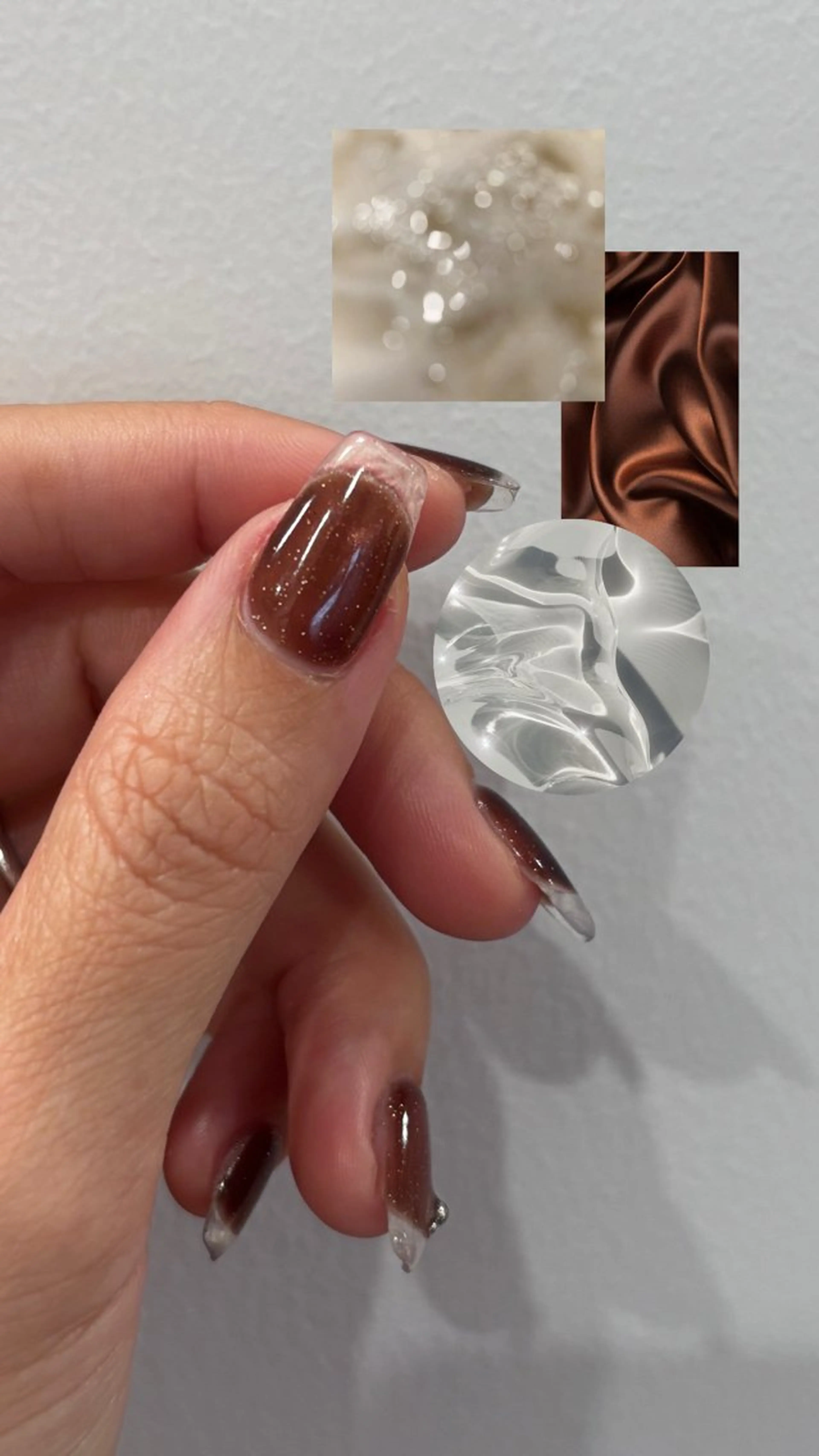 🫧クリアフレンチネイル🫧の写真