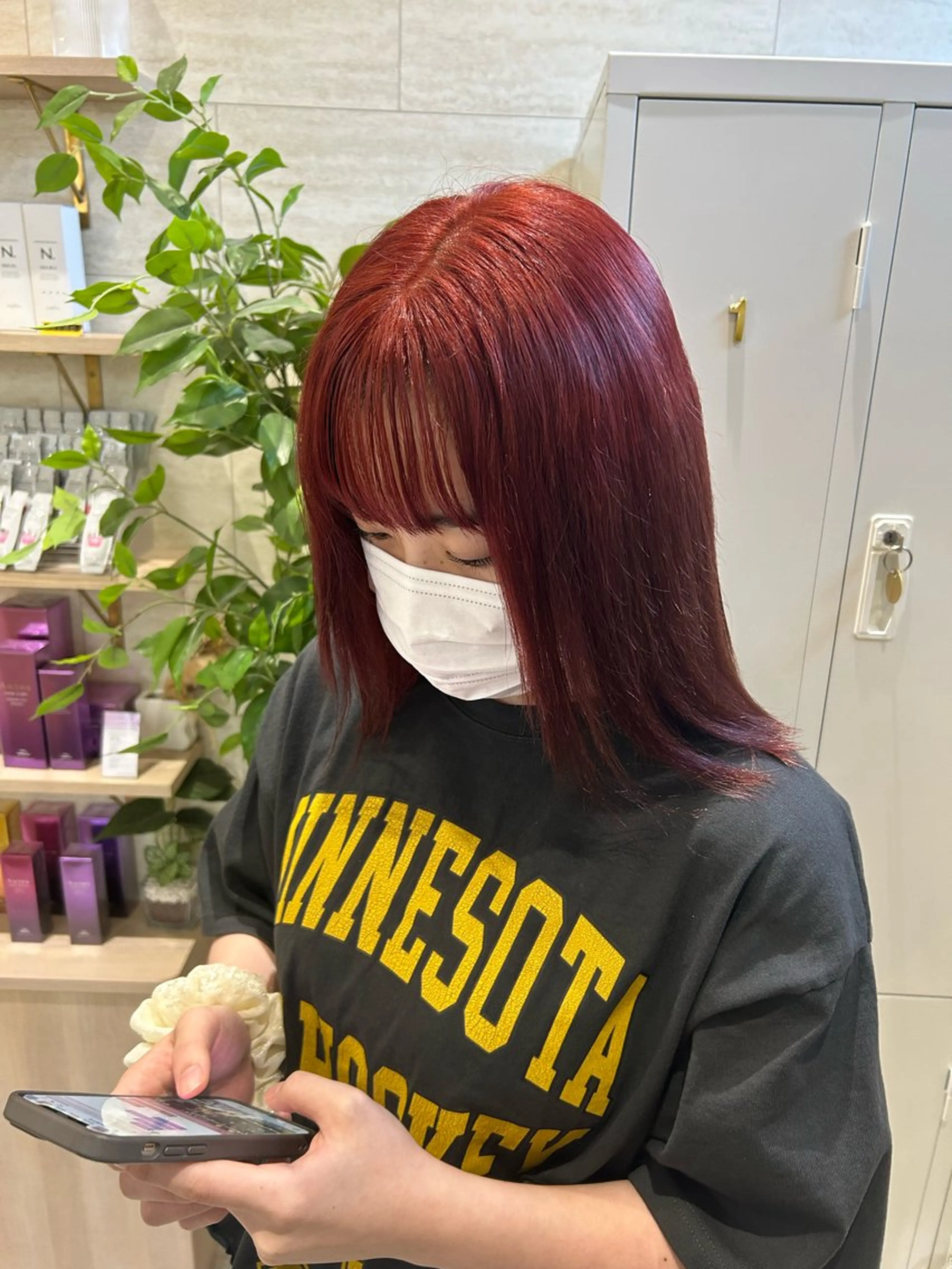 カラー Zina熊本 /花菜のヘアスタイル