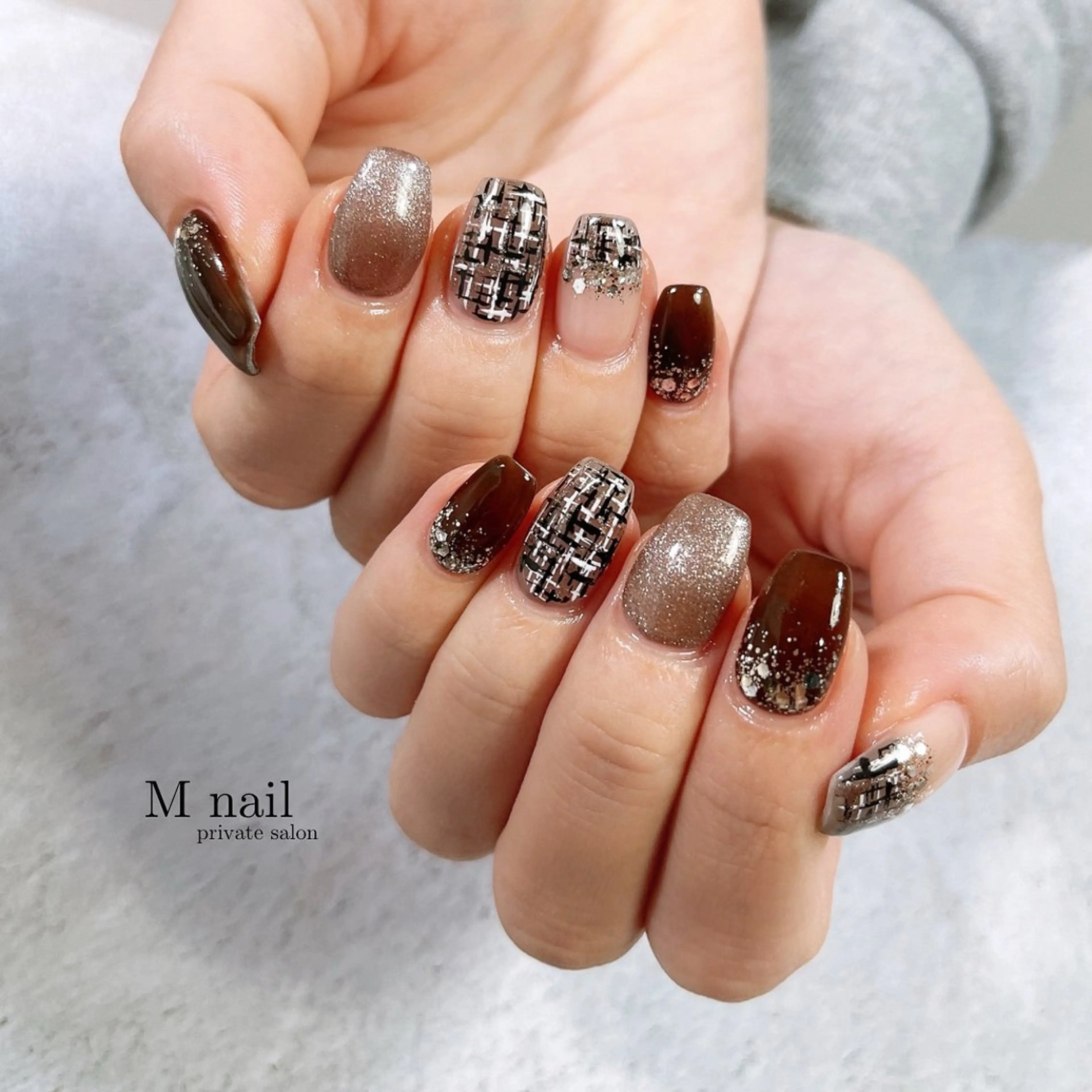 ネイル ハンドネイル M　nail所属・M nailのネイルデザイン