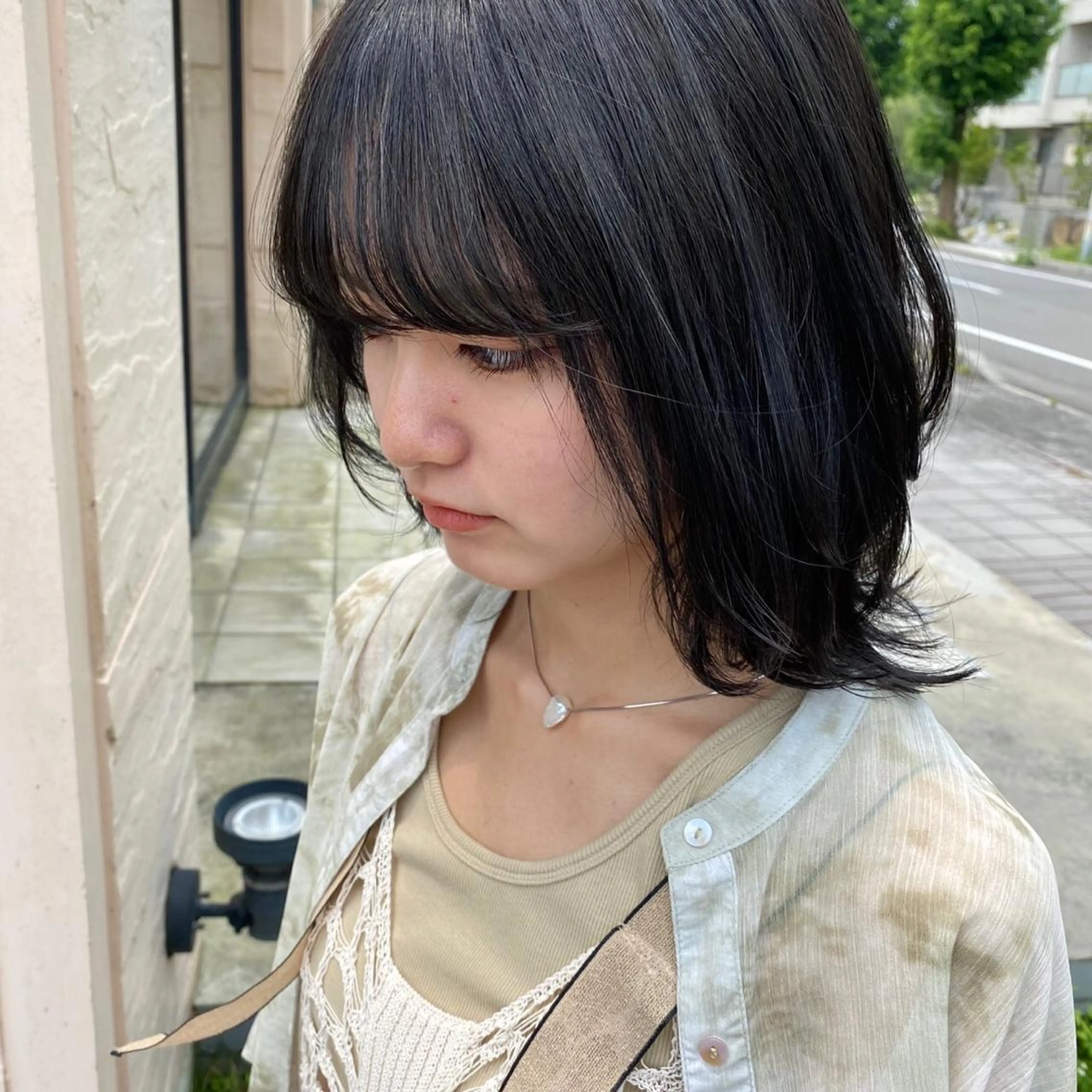 ミディアム カラー Kouta/似合わせ /パーマ/カラーのヘアスタイル