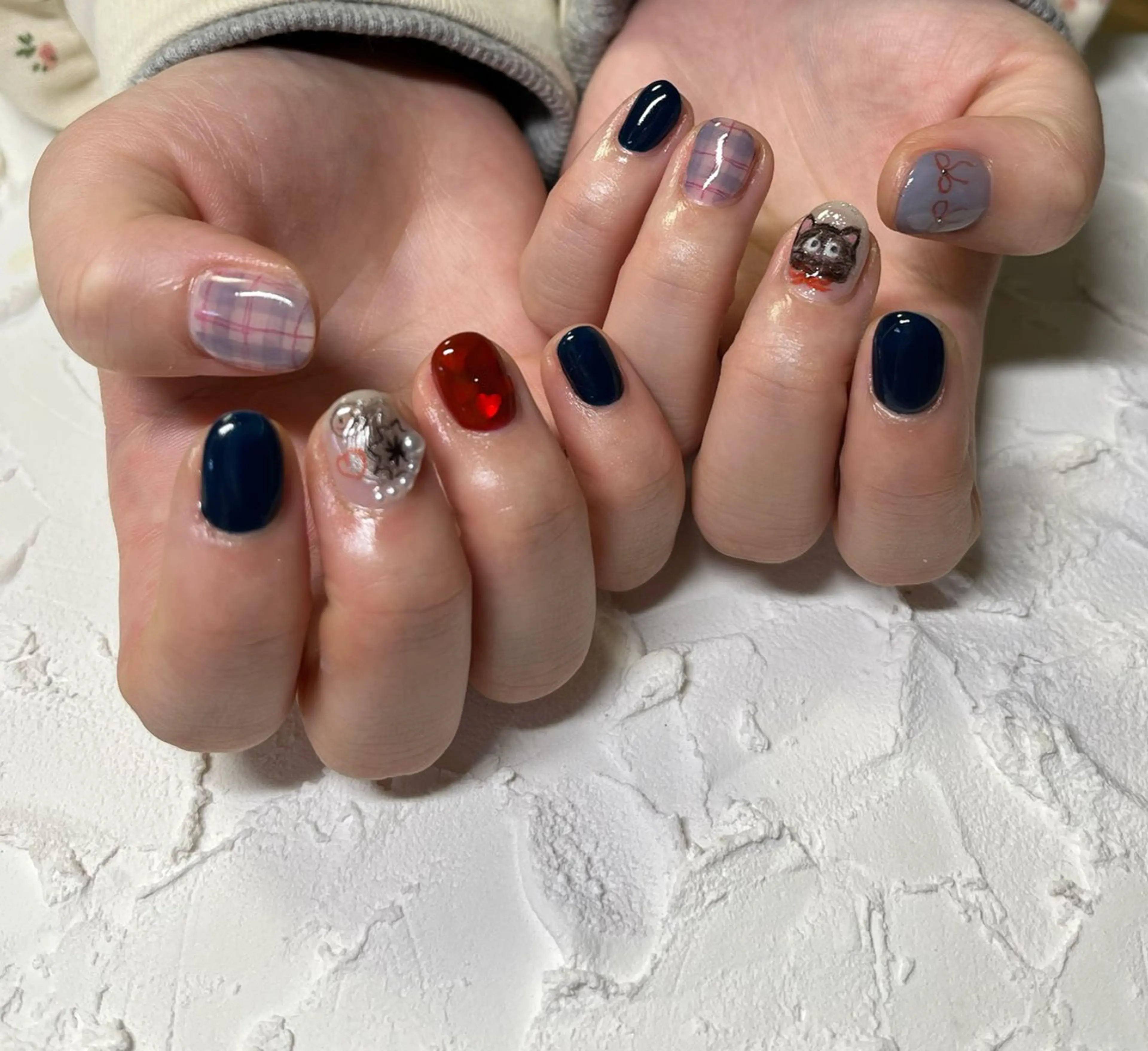 ネイル ハンドネイル Lofi nails ゆきこのネイルデザイン