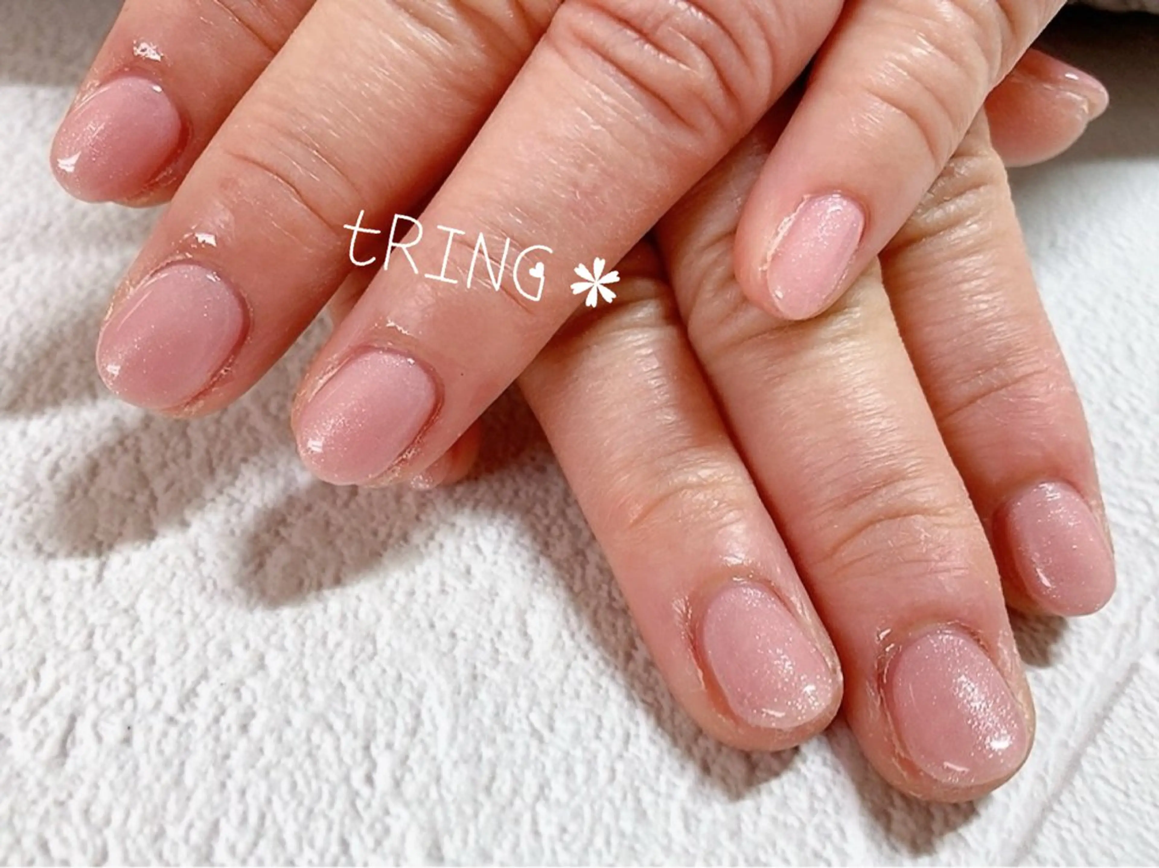 ネイル ハンドネイル tRING＊ しいの木台のネイルデザイン