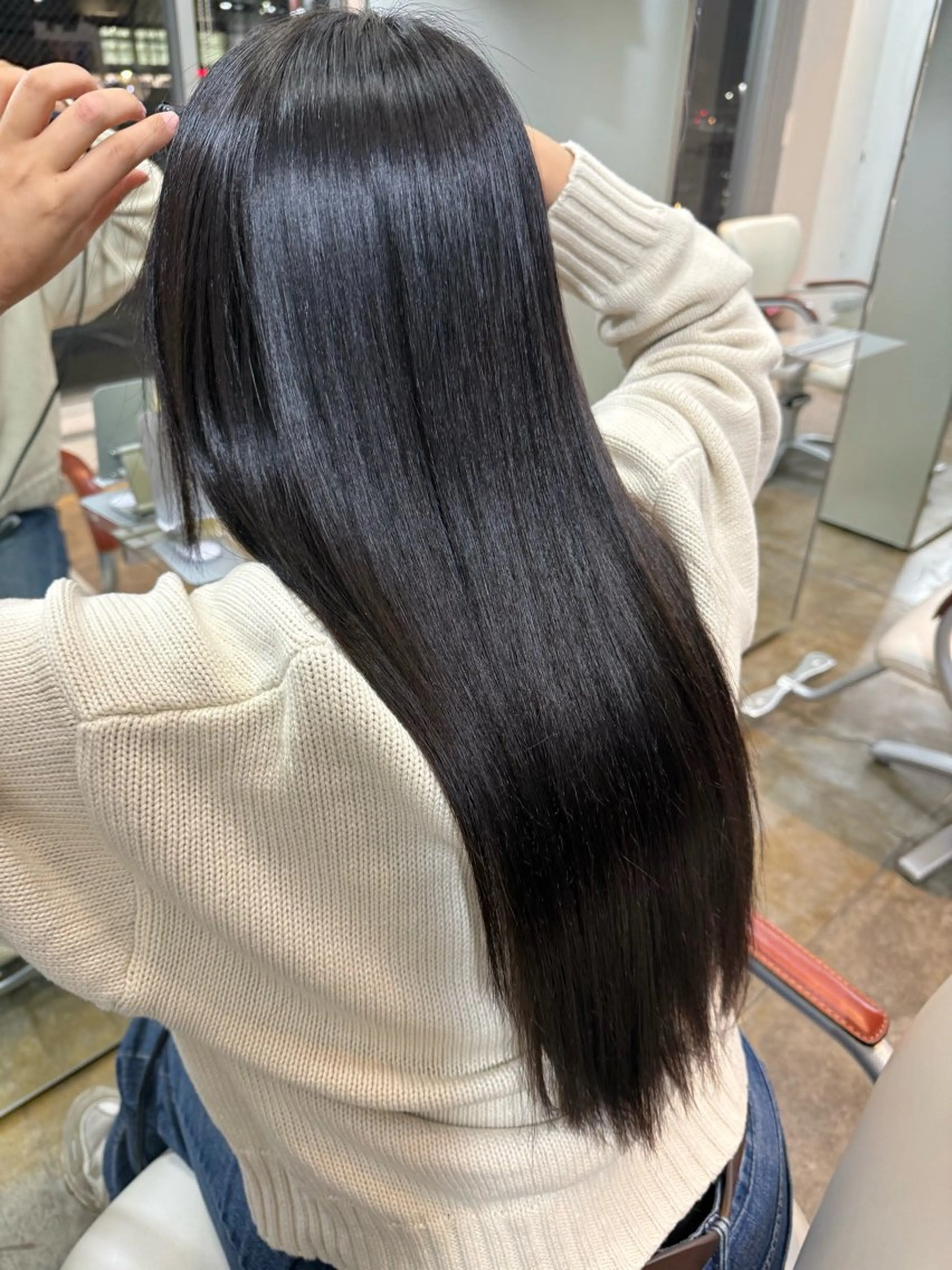 ロング 髪質改善 縮毛矯正 ATTRICE 昭和店所属・riho /ATTRICE昭和のヘアスタイル