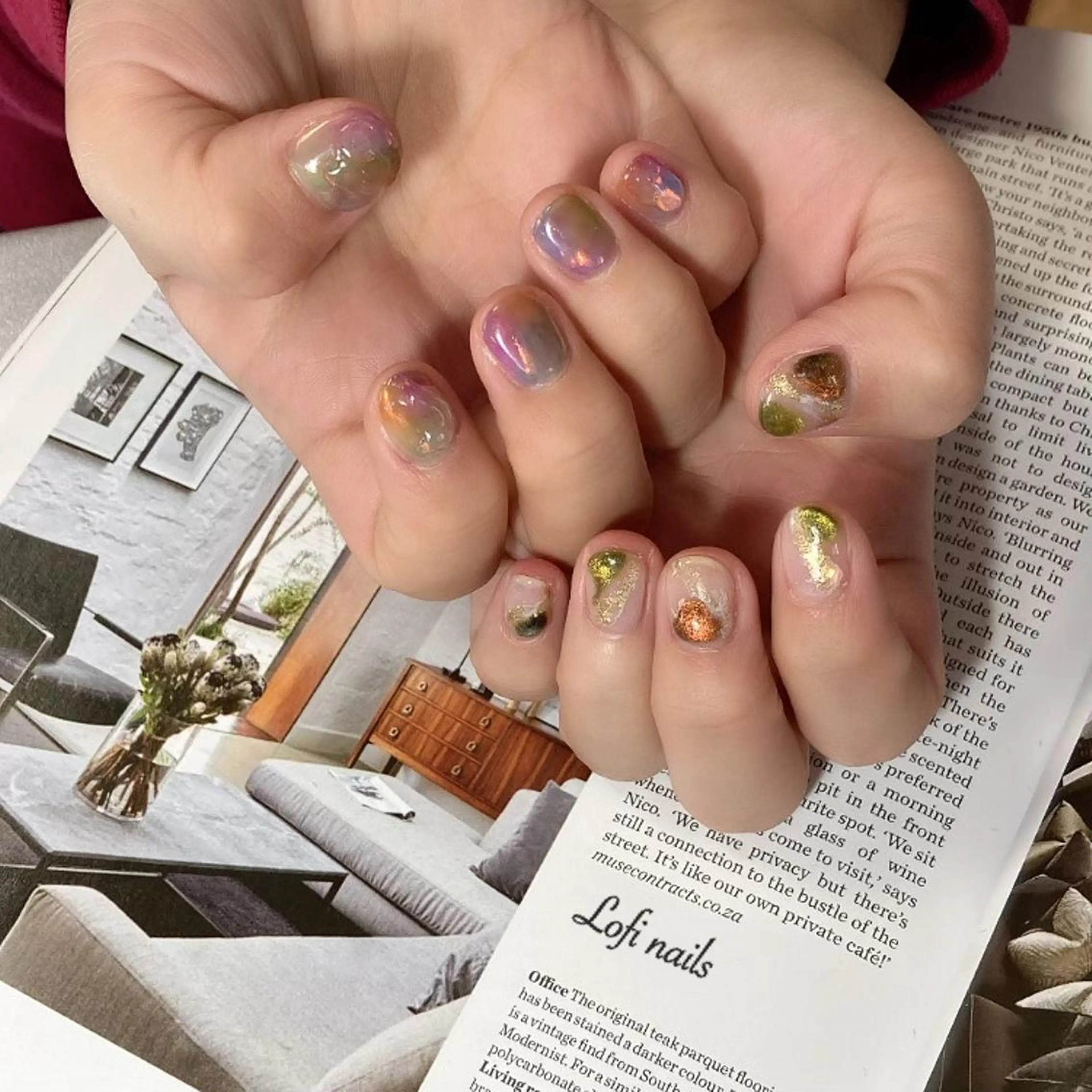 ショート ネイル Lofi nails ゆきこのネイルデザイン