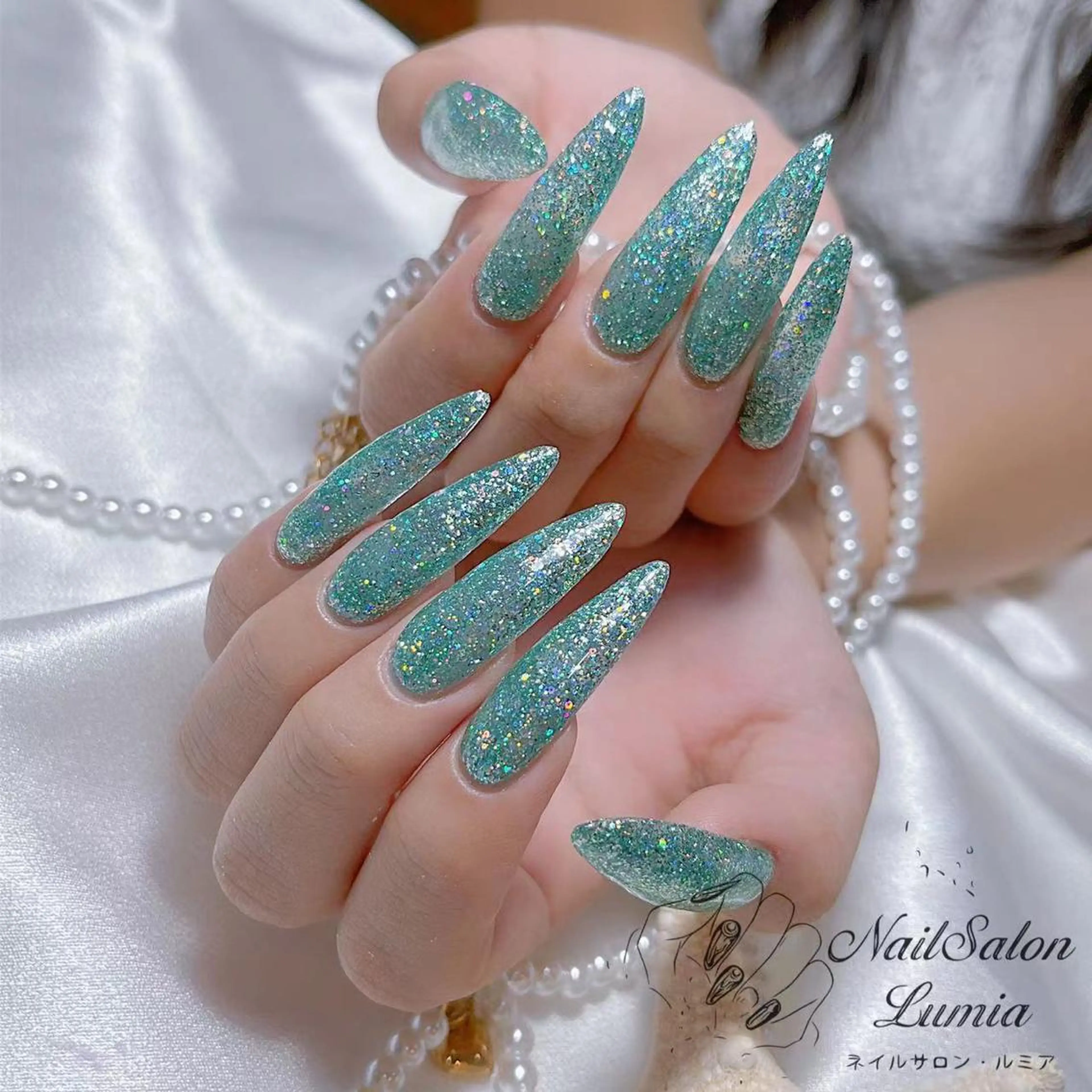 ネイル ハンドネイル ネイルサロン ルミア Lumia 店長のネイルデザイン