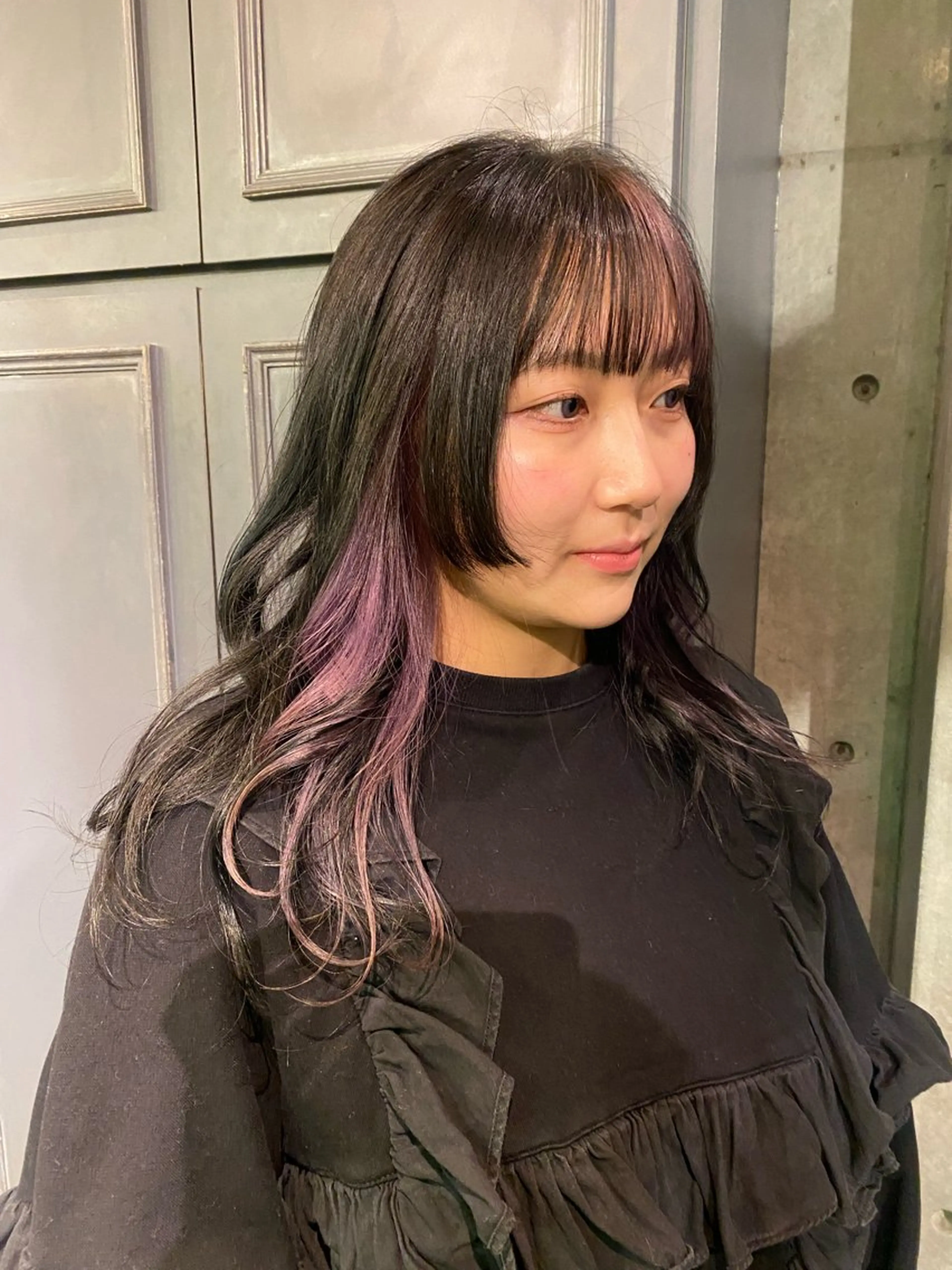 🫧cut & w color（ブリーチ）の写真