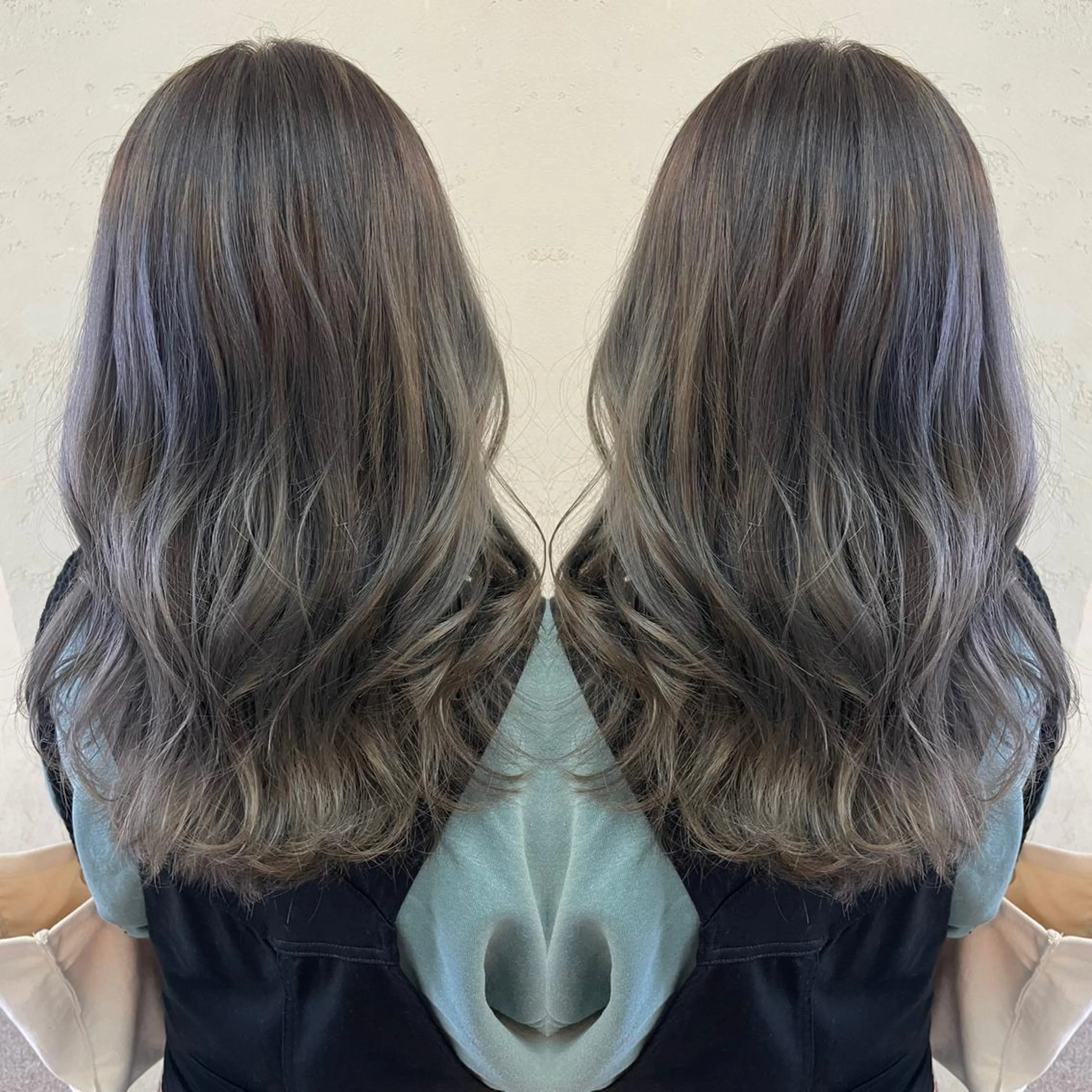 ❣️カラー＋トリートメント❣️【平日限定】私にしか出せない秘密のケアカラー✨ダメージ軽減ケア付きです💞💞の写真