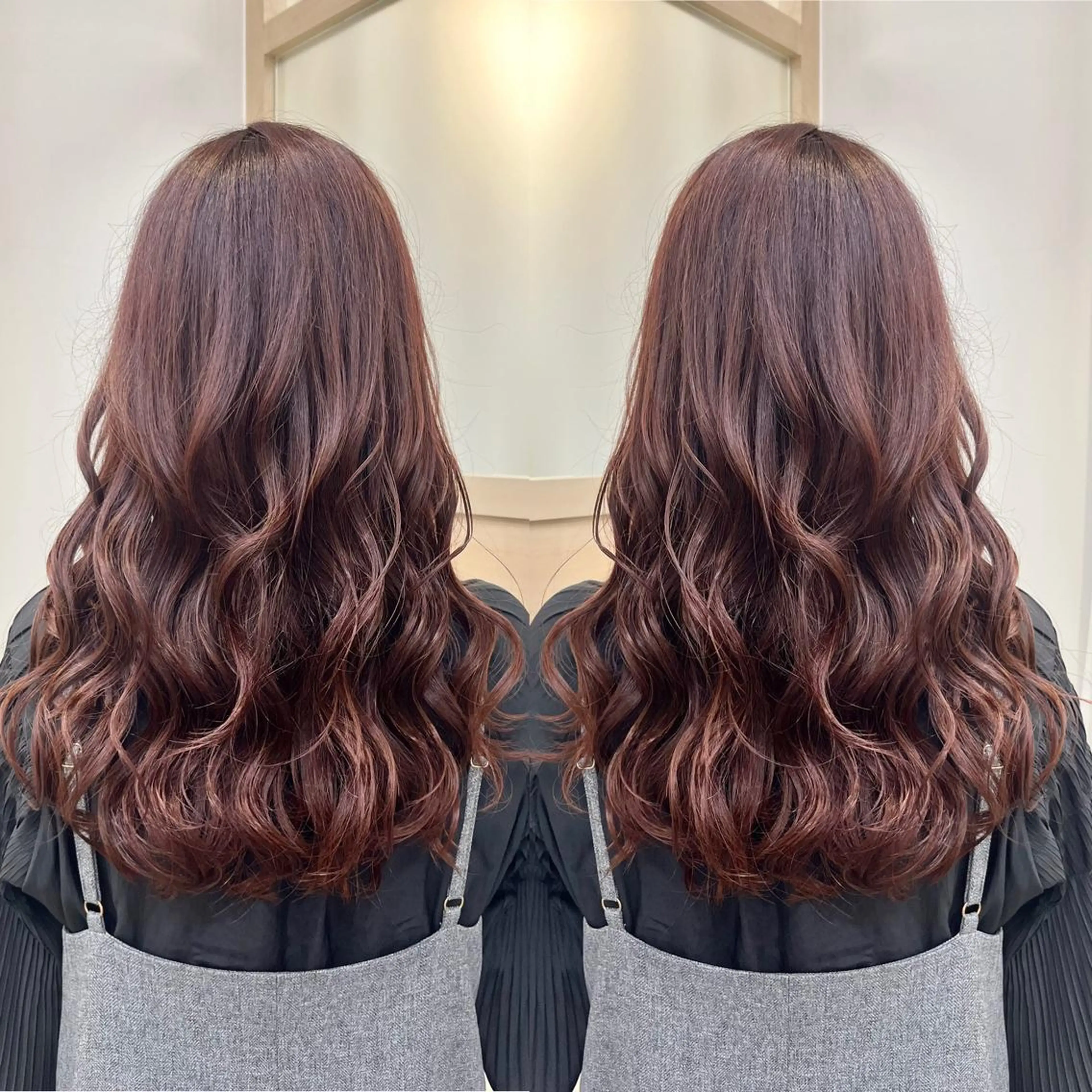 ロング カラー イルミナカラー トリートメント カット ヘアカラー トリートメント 天野 涼のヘアスタイル