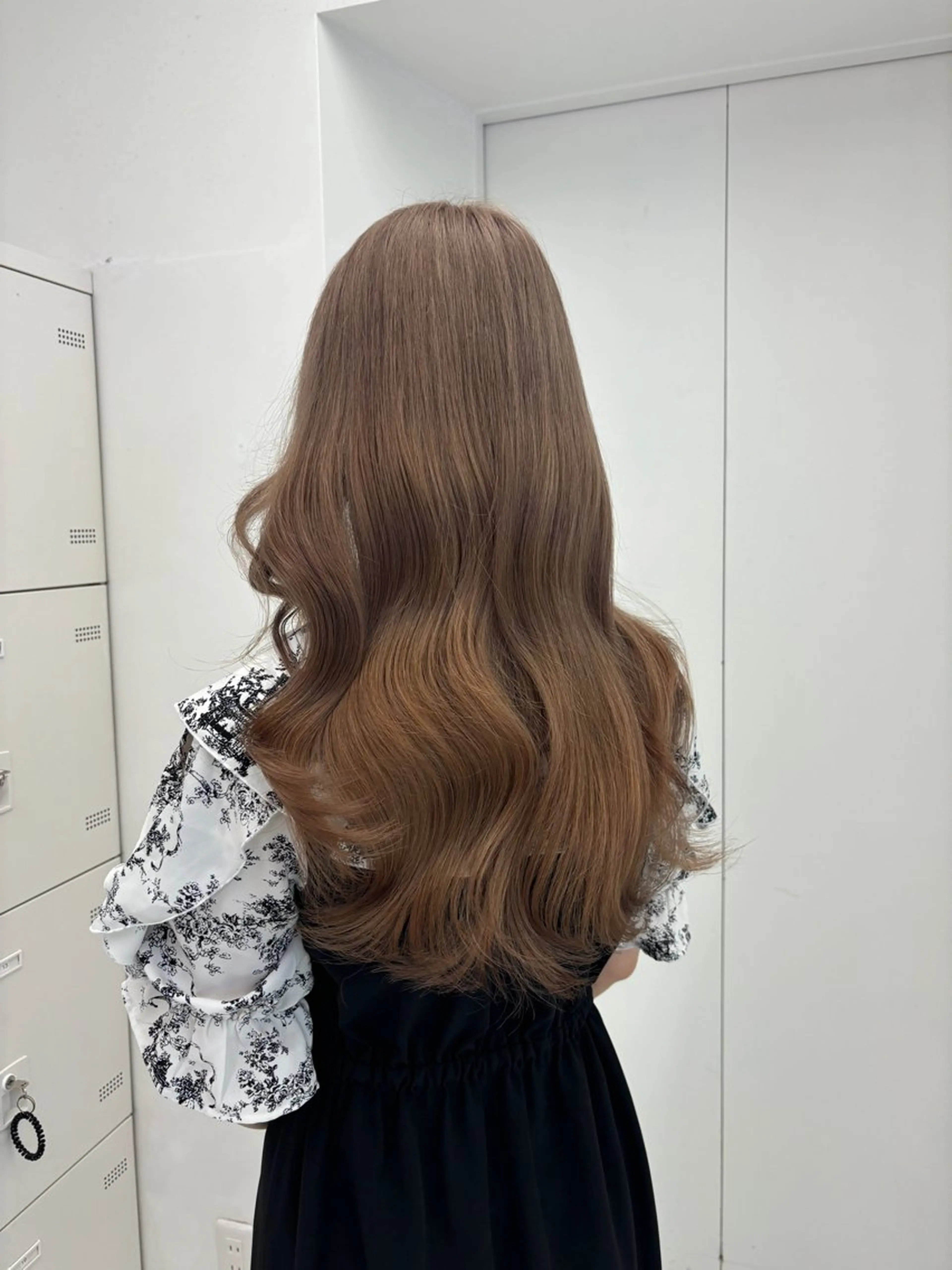 ロング カラー 💖ミルクティー💖 あかり💖のヘアスタイル