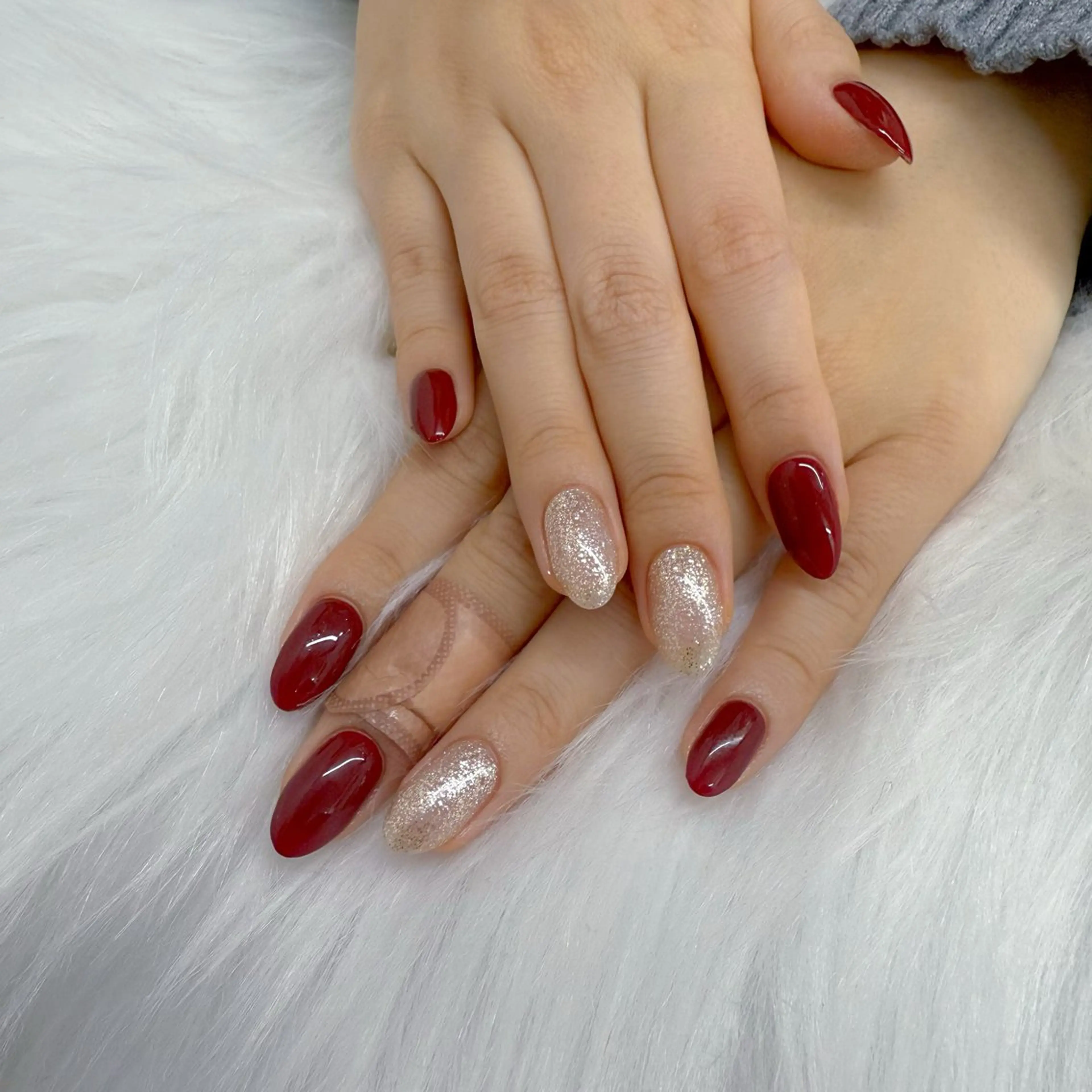 ラメ☆ラメグラデ☆ワンカラー2色選ぶ☆混色OK☆¥5600の写真