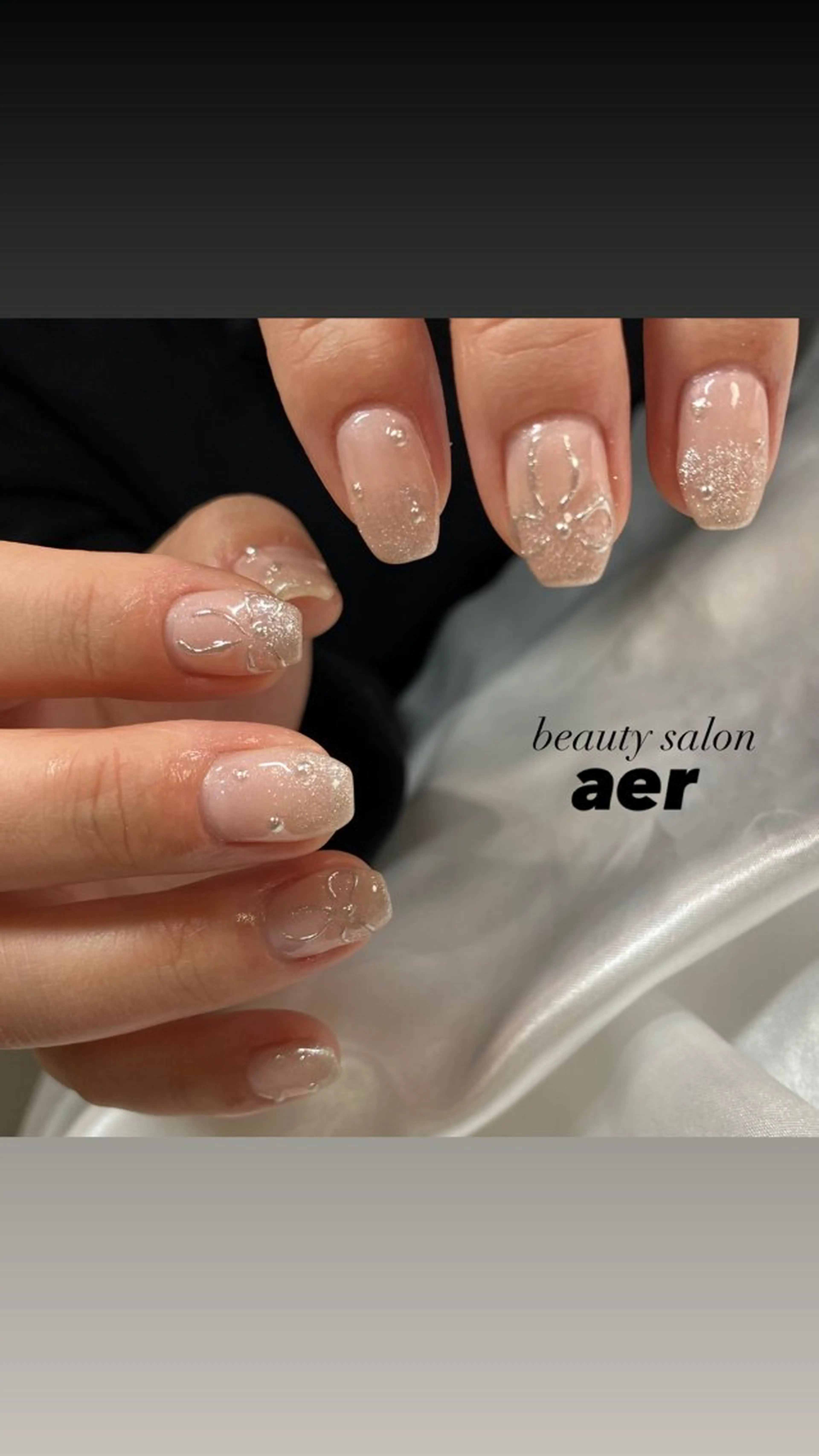 ネイル ジェルネイル ぷっくりネイル ハンドネイル デコパーツが得意♪ ネイル/眉毛/エステの眉毛・アイブロウイメージ