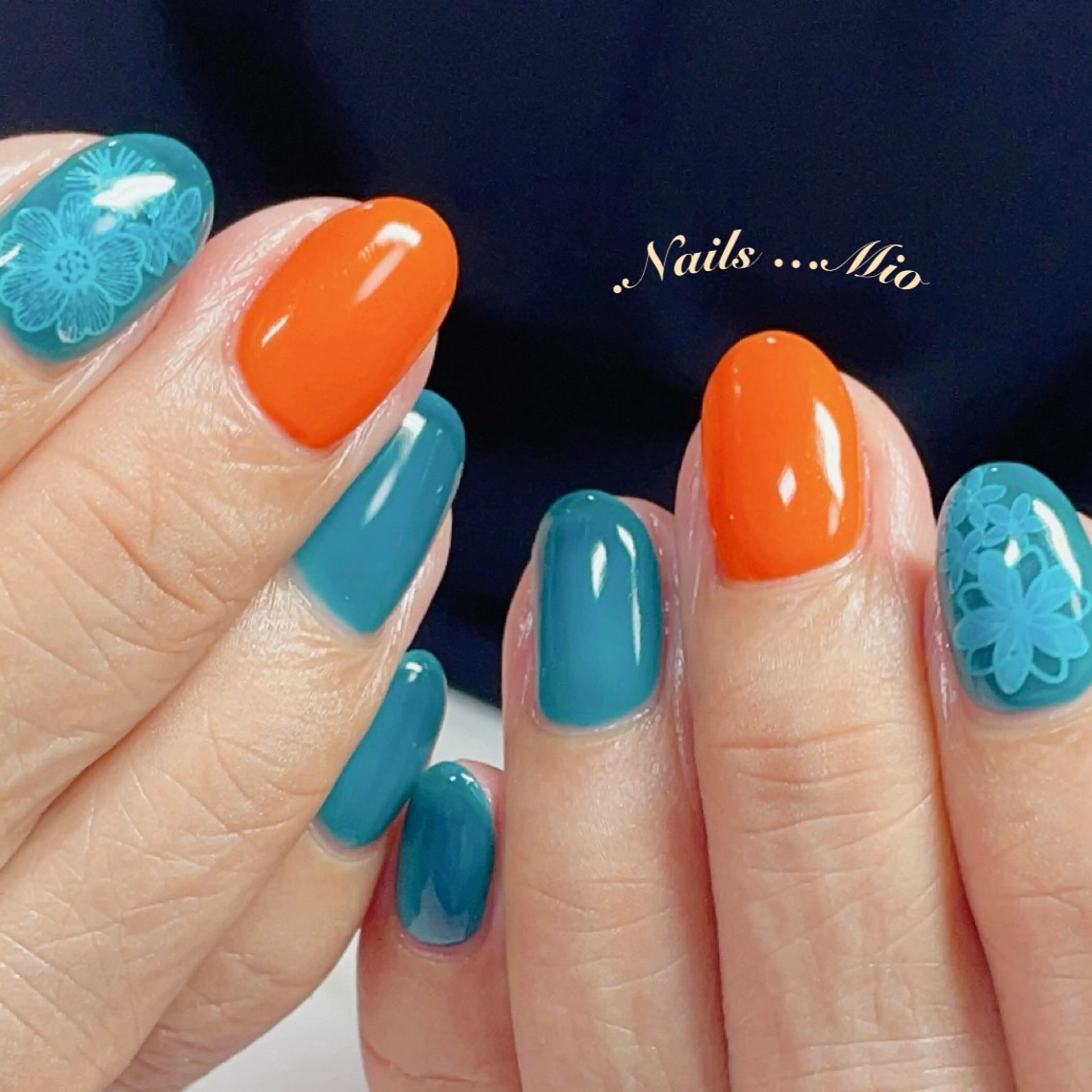 ネイル アートネイル ジェルネイル ワンカラーネイル .Nails Mio 赤羽西ネイルサロンのネイルデザイン