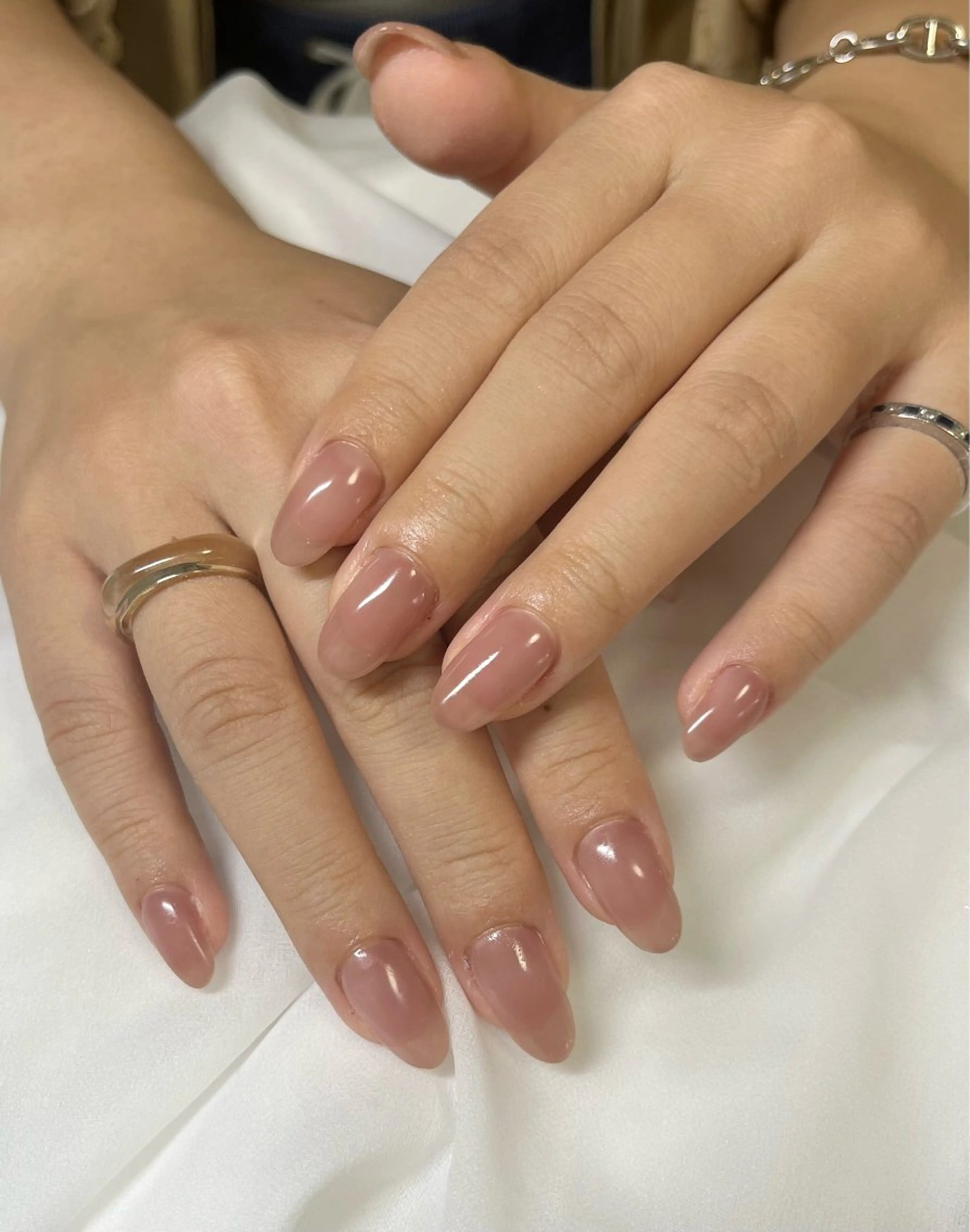 ネイル ワンカラーネイル ハンドネイル nail salon angeのネイルデザイン