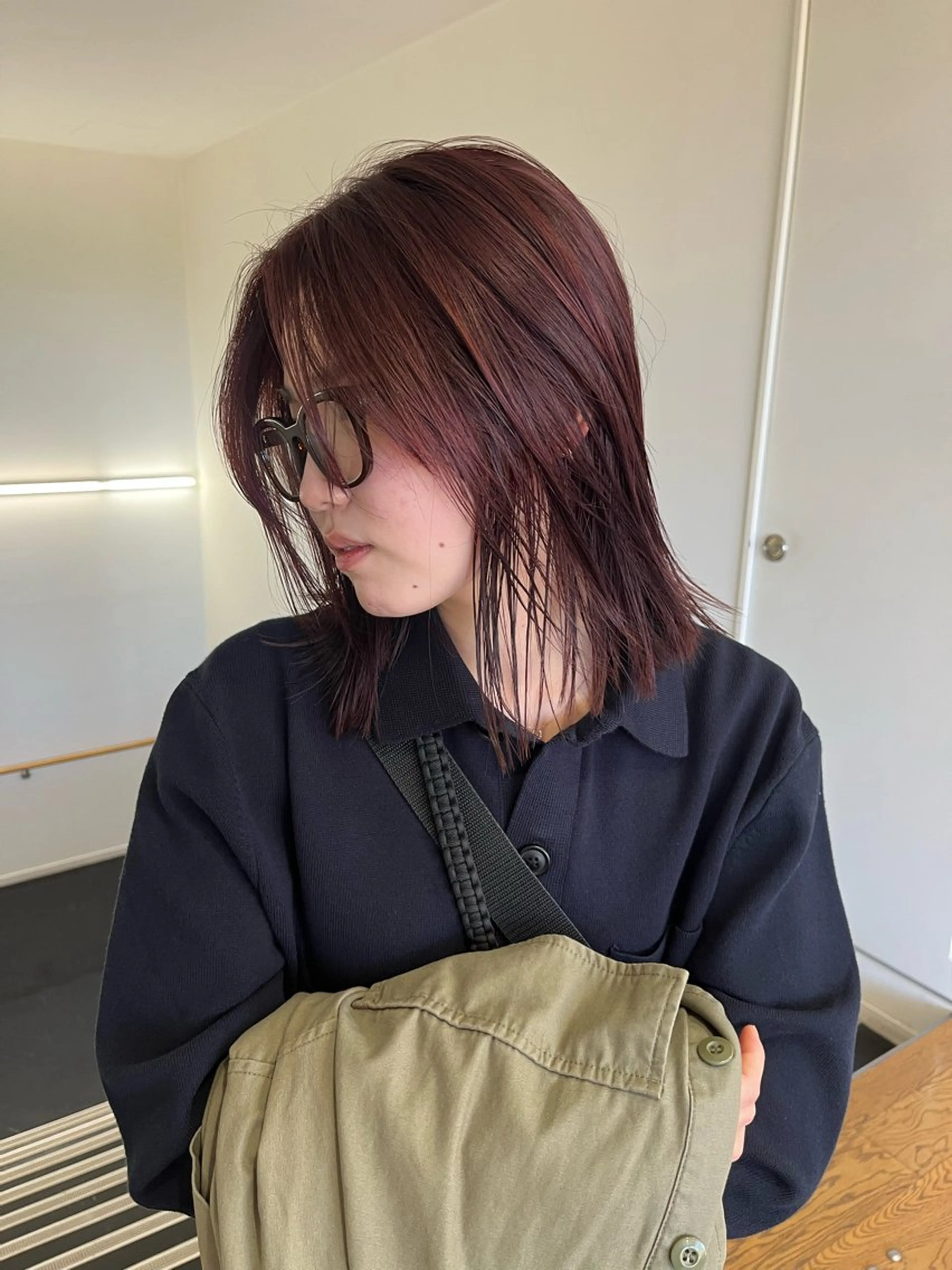 【オープン限定価格③❻%🈹】カット+ワンカラー／うる艶トリートメントの写真