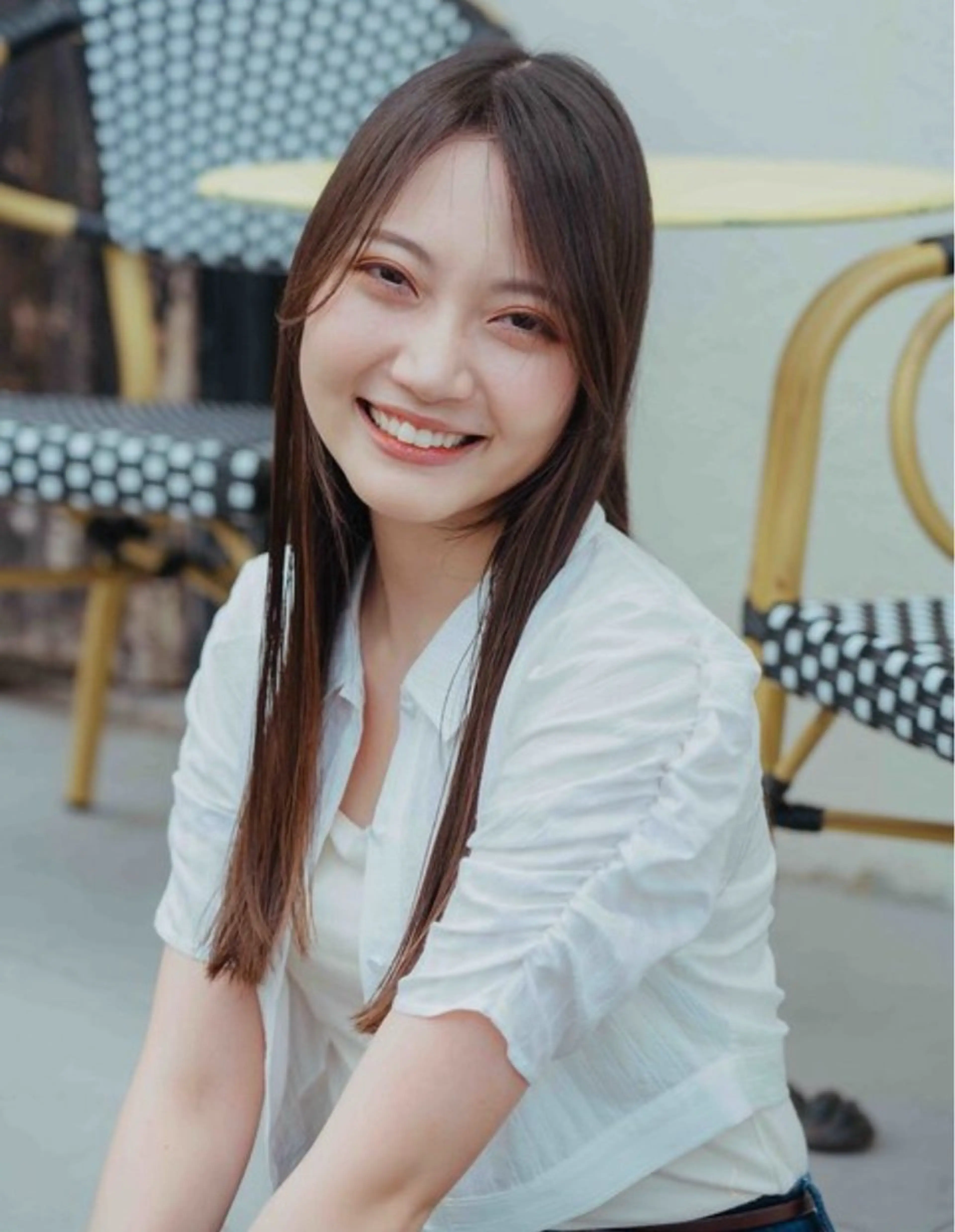 ロング カラー 透明感カラー/ くびれヘア/ユウユのヘアスタイル