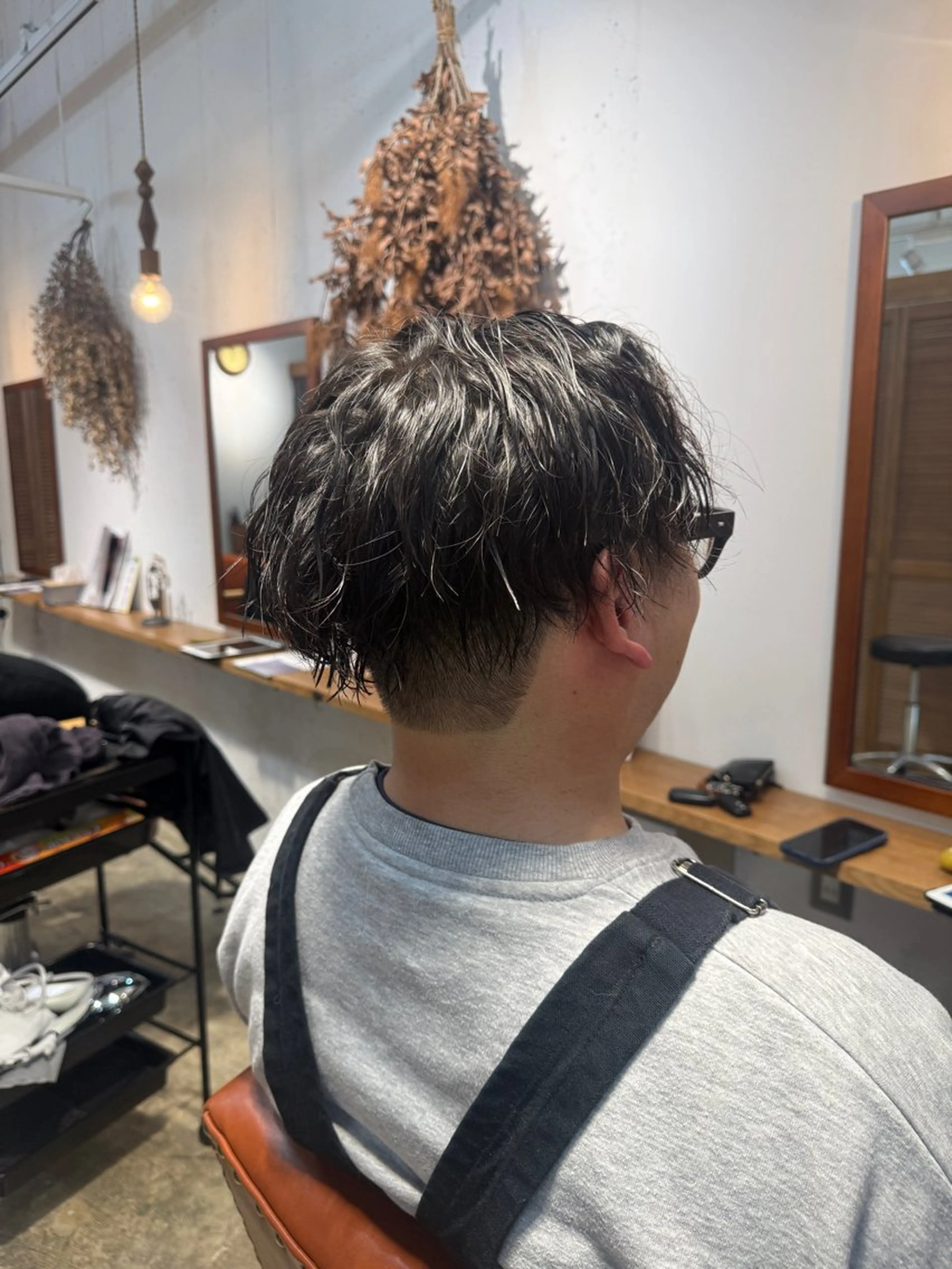 《3、4月》鶴舞店限定🌟【メンズカット＆パーマ💙👟(現金決済のみ)】※注意事項＆日時指定あり！の写真