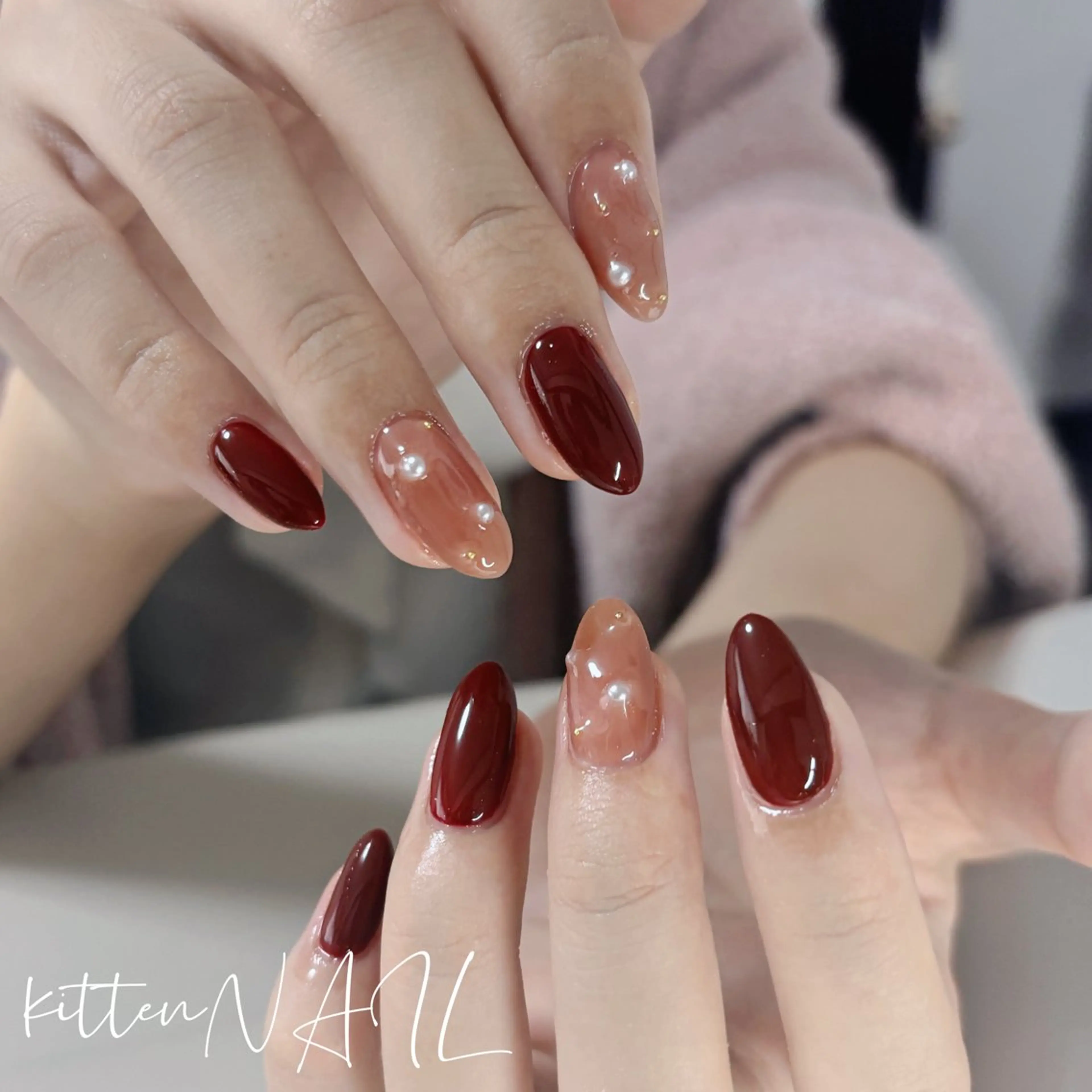 ネイル ハンドネイル コネコ ネイルサロンのネイルデザイン