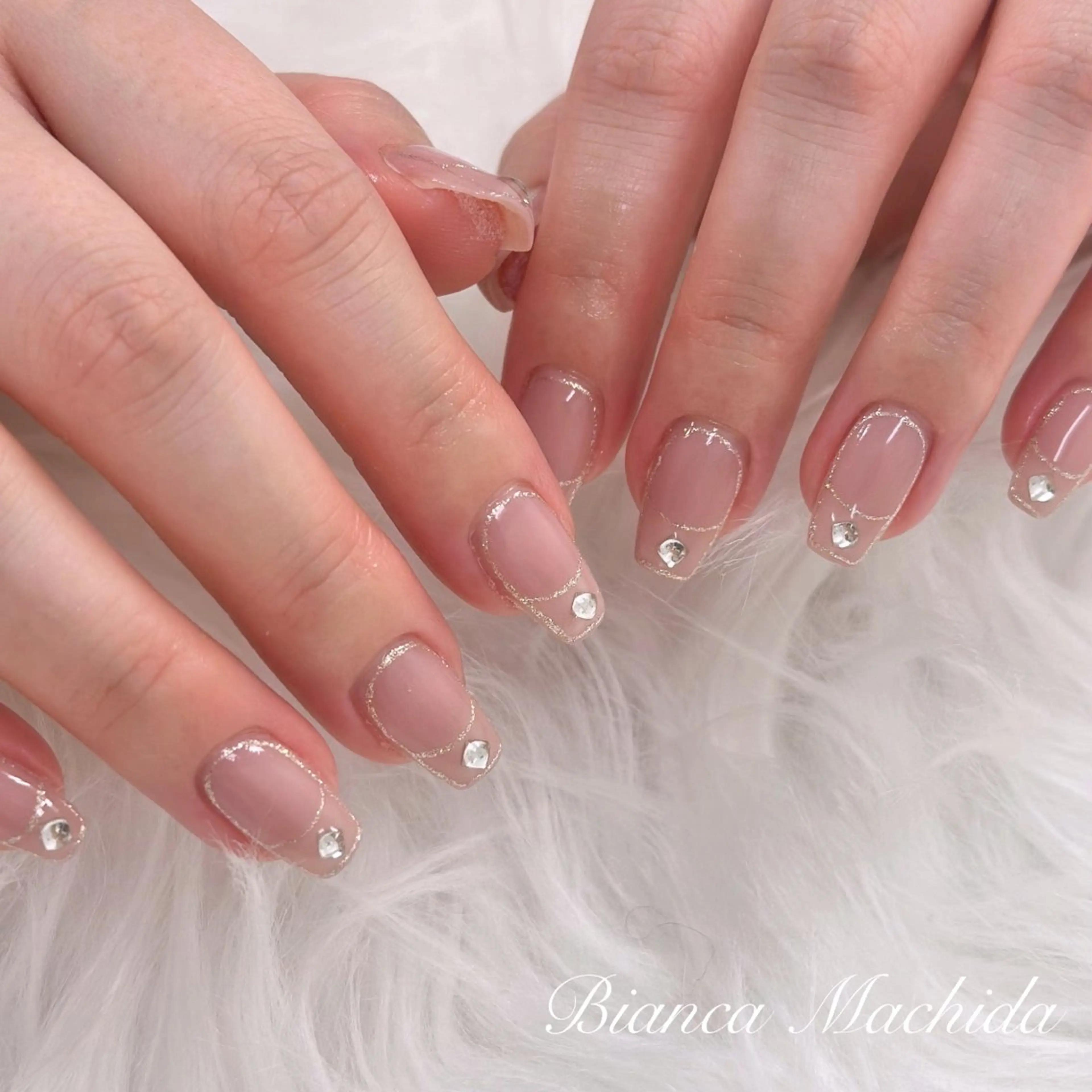 ネイル ハンドネイル Bianca👼🏻 OIKAWAのネイルデザイン