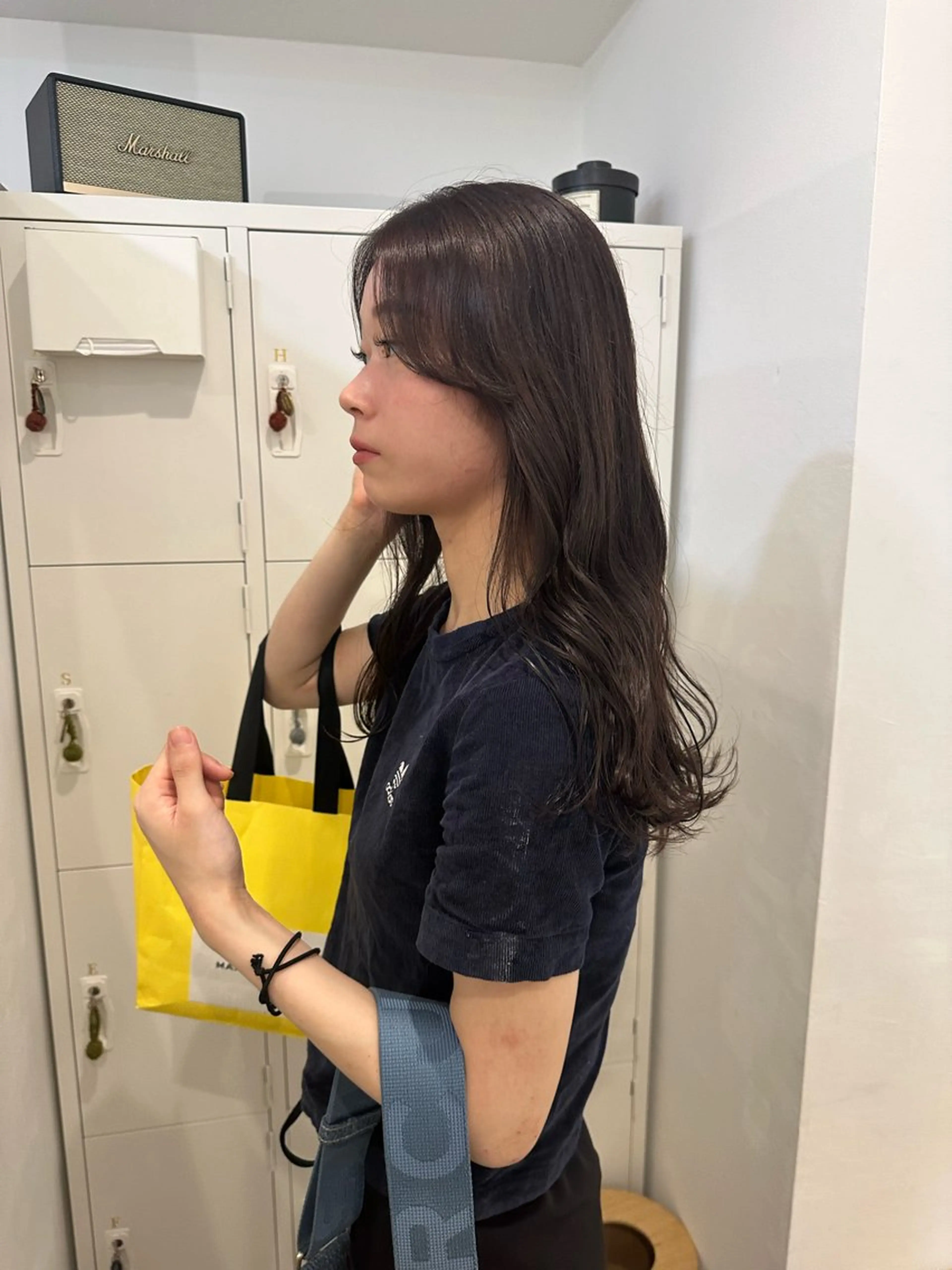 ロング カラー ラベンダーカラー カット ヘアカラー 梅田/柔らかカラー/ オオハシ リナコのヘアスタイル