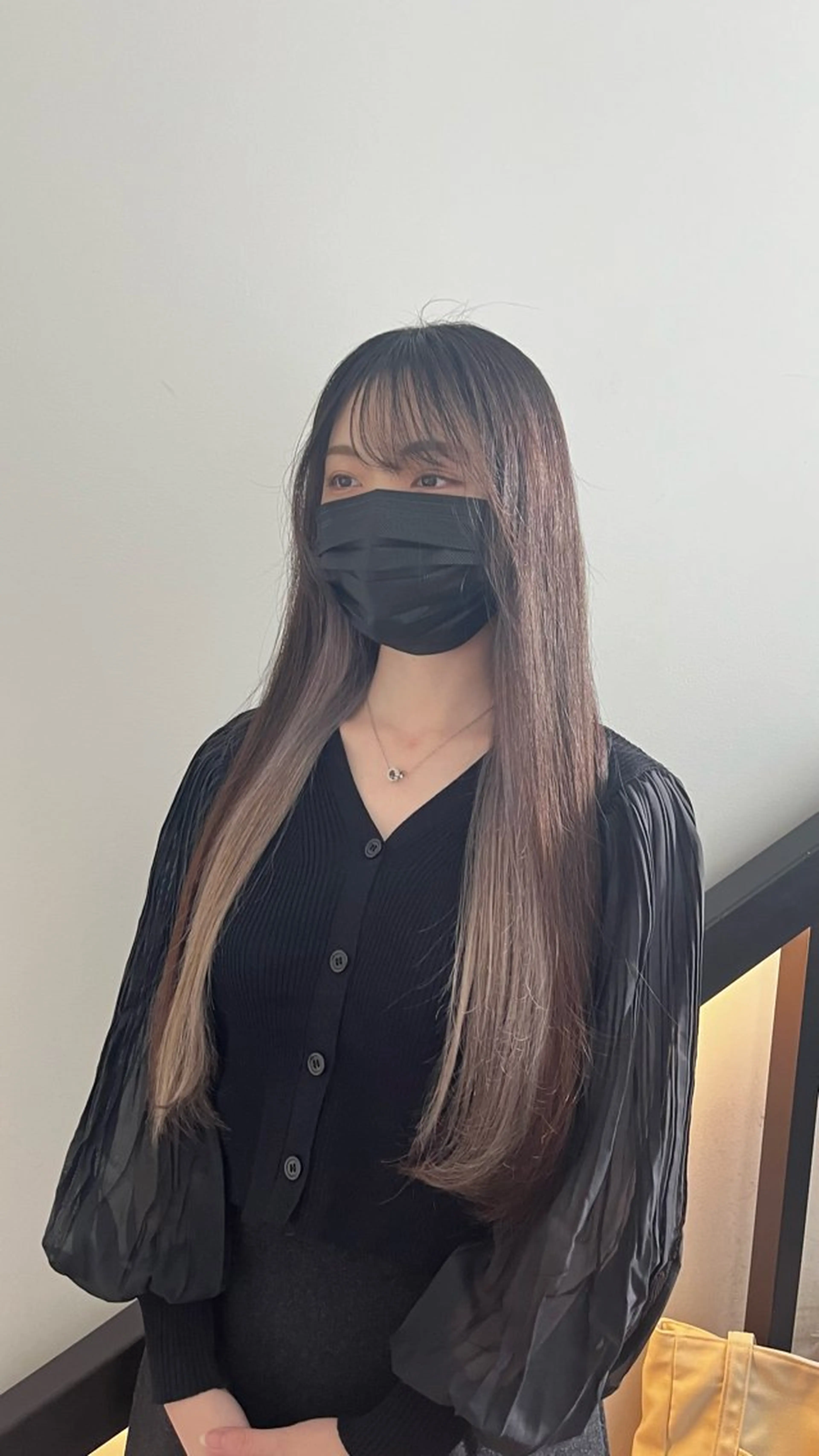 ロング カラー メンズパーマ/ メッシュ📍ﾕﾘのヘアスタイル