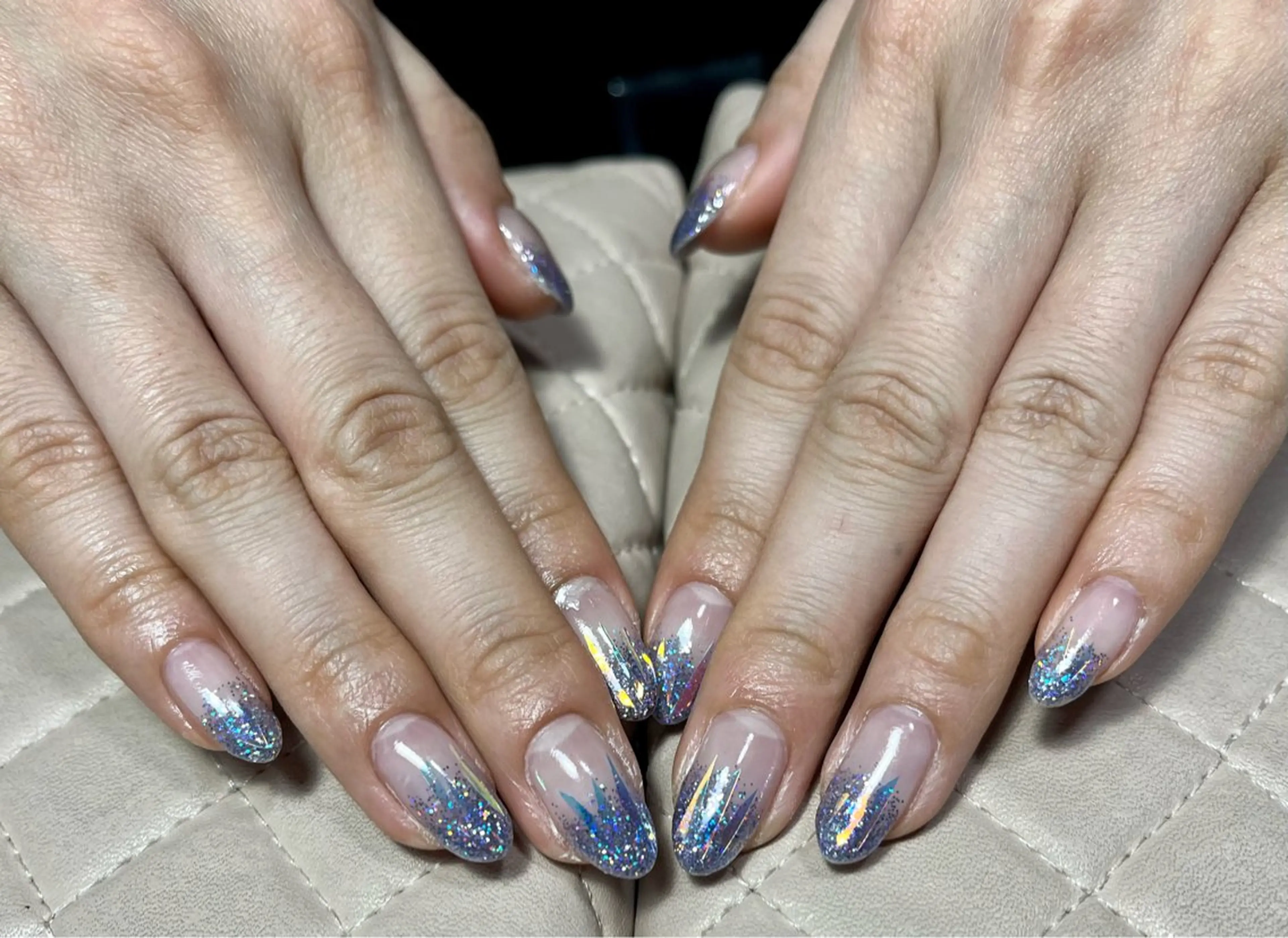 ネイル ハンドネイル goldgleams ちなのネイルデザイン