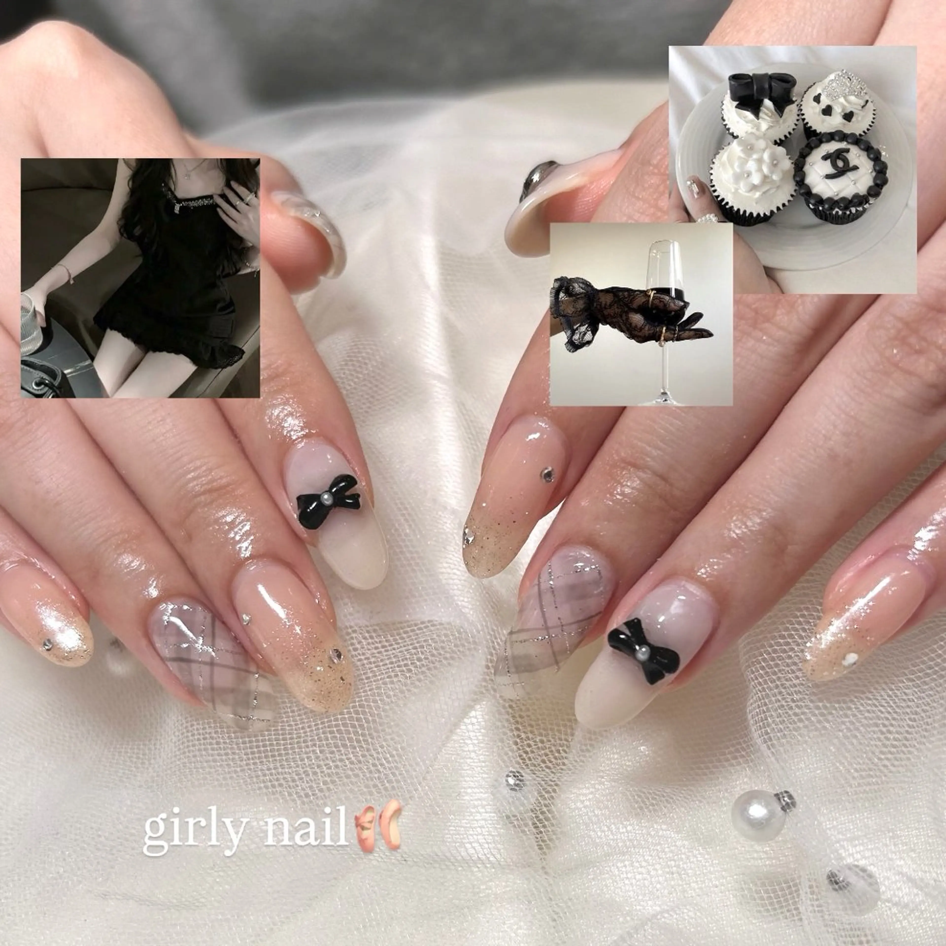 ネイル 長瀬 瑠霞のネイルデザイン