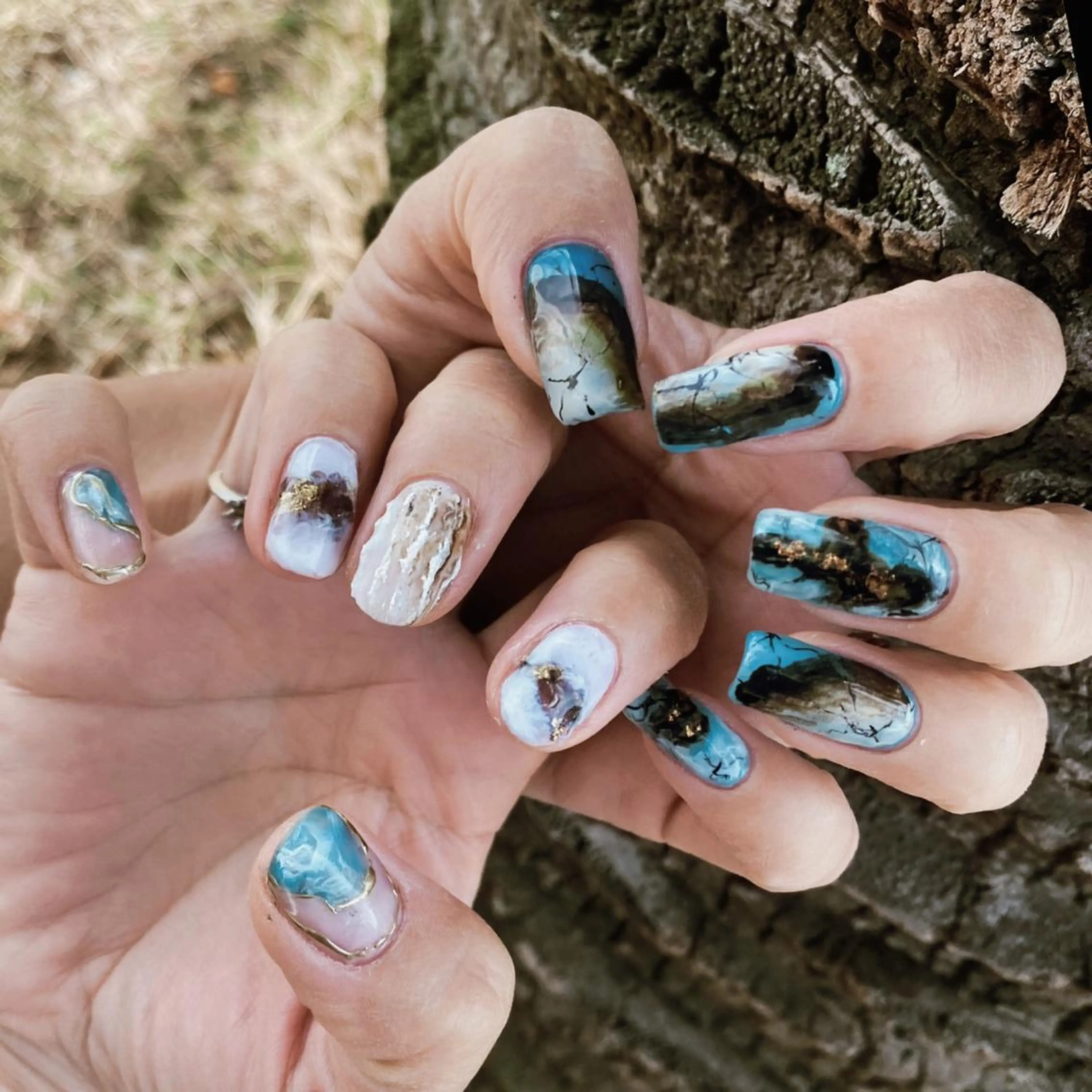 ネイル ハンドネイル plunail mikiのネイルデザイン