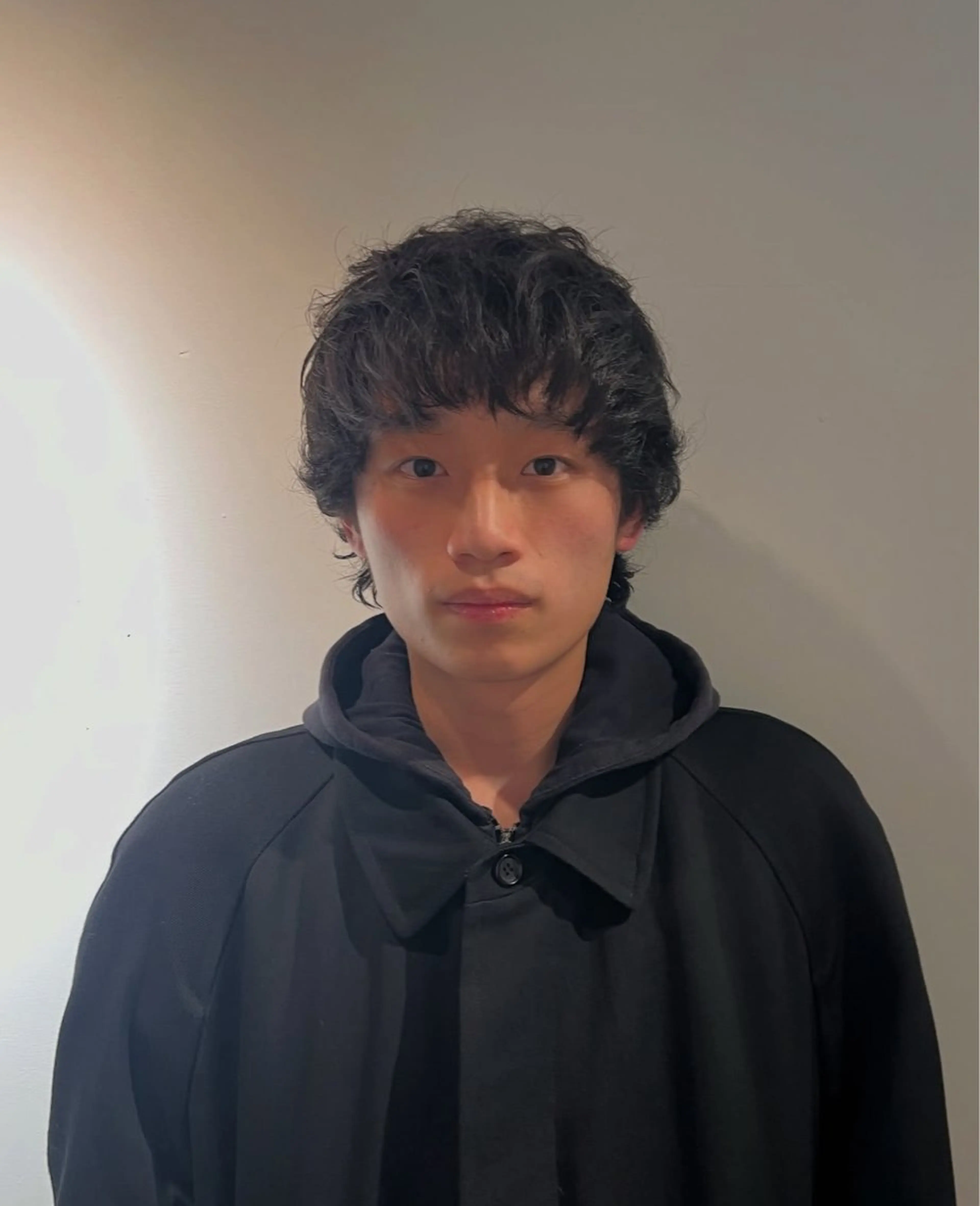 ショート メンズ マッシュウルフ マッシュ メンズパーマ メンズウルフカット くせ毛 カット さくらい まりこのヘアスタイル