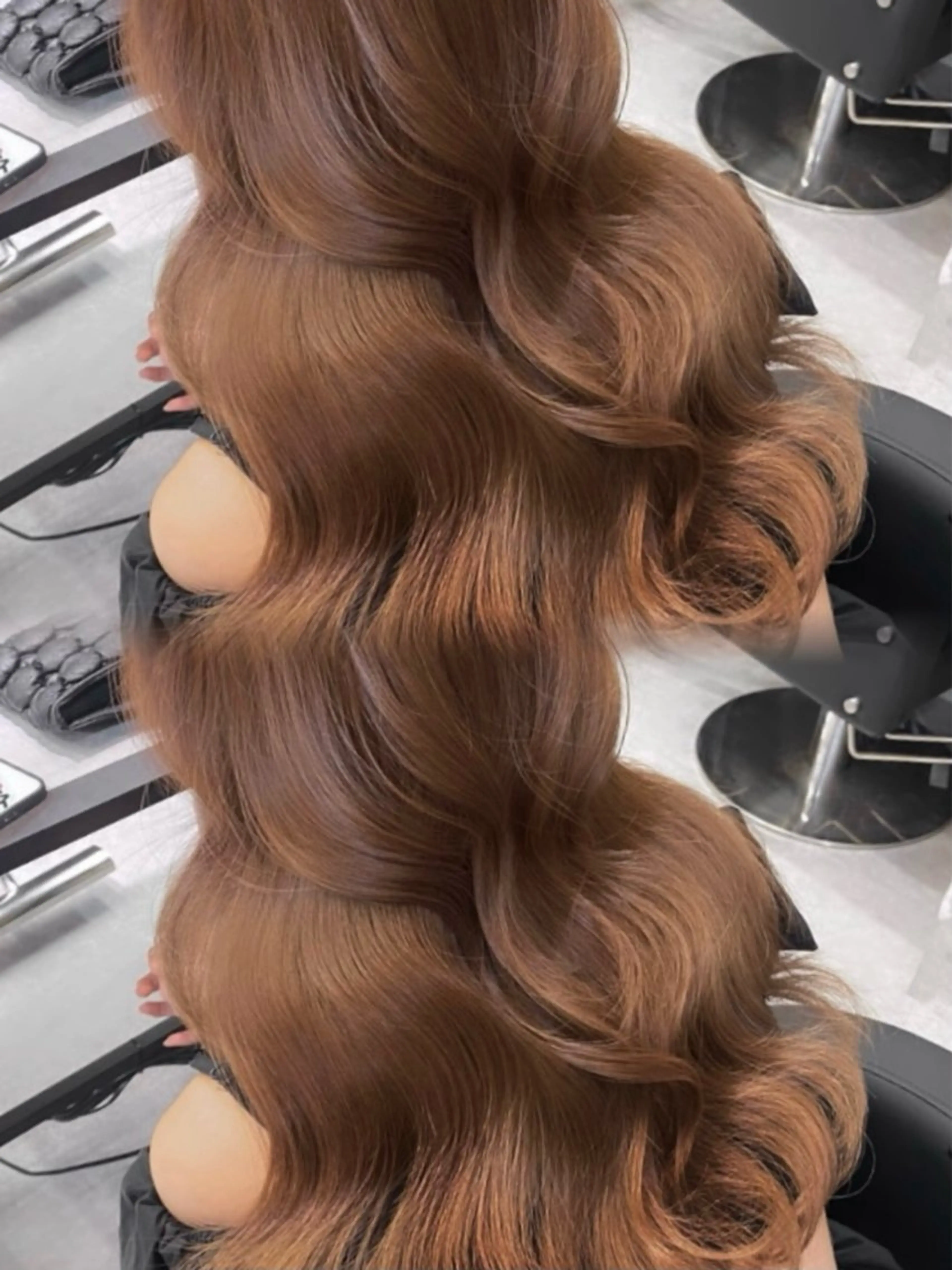 ロング カラー ベージュカラー ブリーチ ブラウンカラー ミルクティーベージュ 名古屋栄♡PELE/ ブリーチ/ハイトーンのヘアスタイル