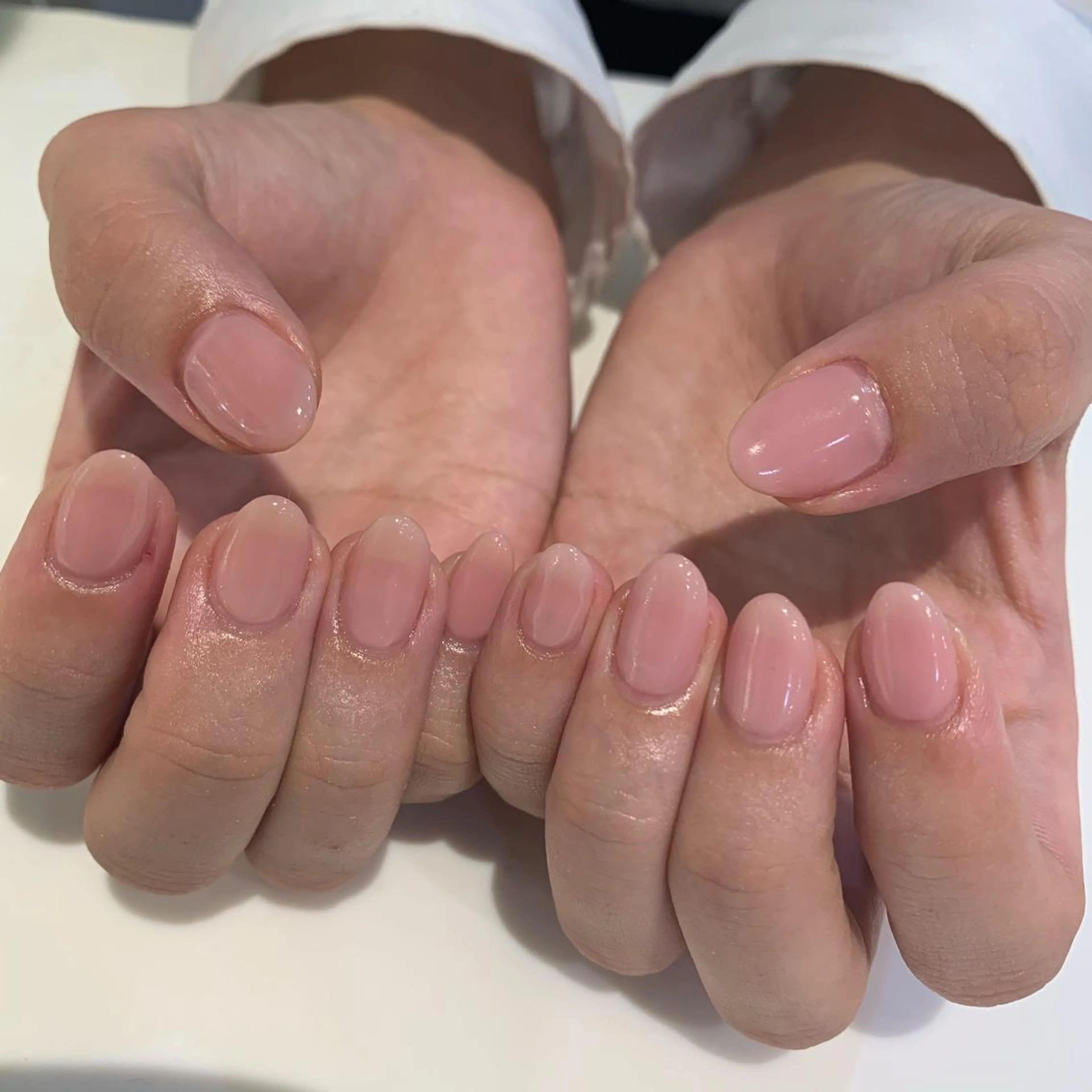 ネイル 極艶透明感カラー🐰 髪質改善/出雲つぐみのヘアスタイル