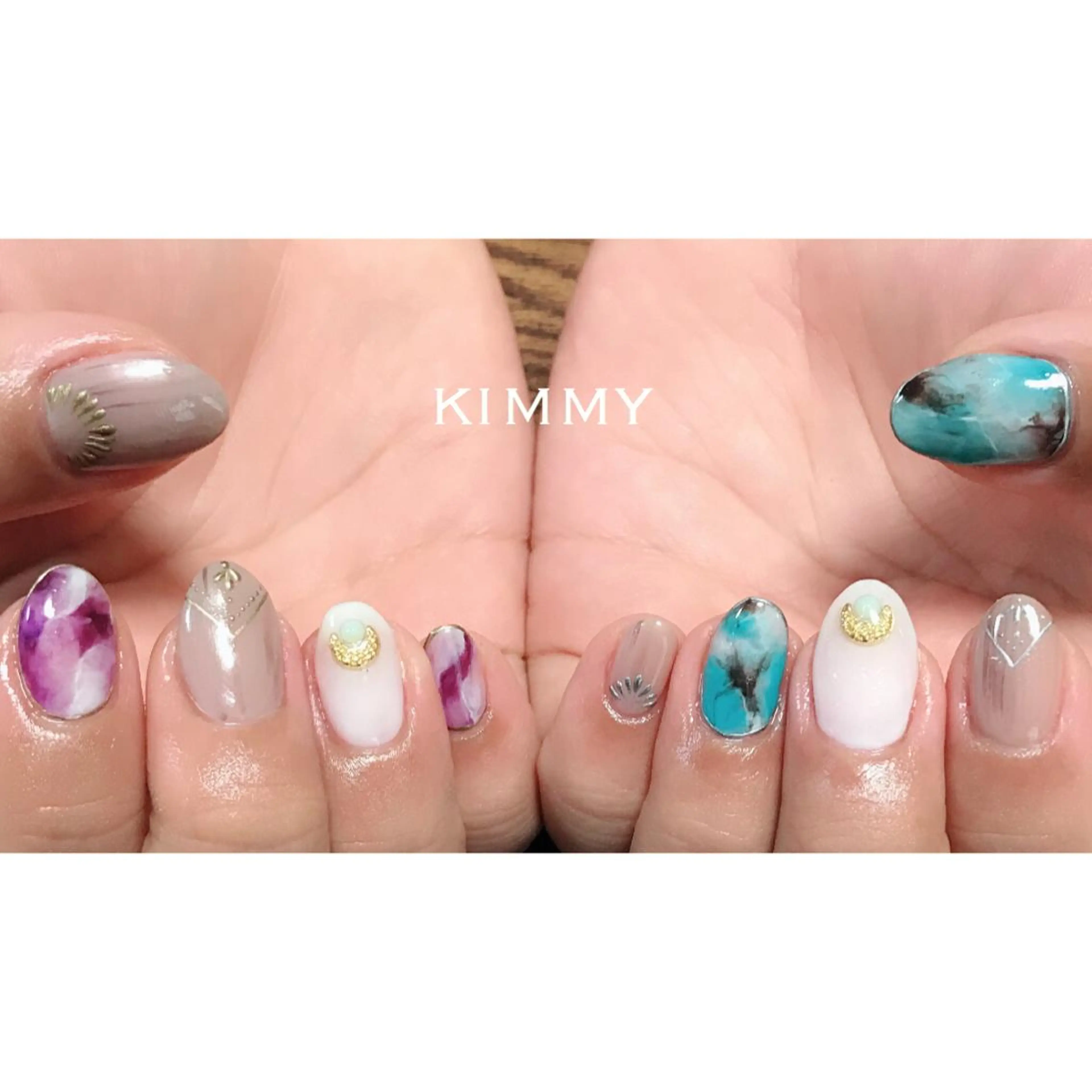 ネイル ハンドネイル kimmy nailsのネイルデザイン
