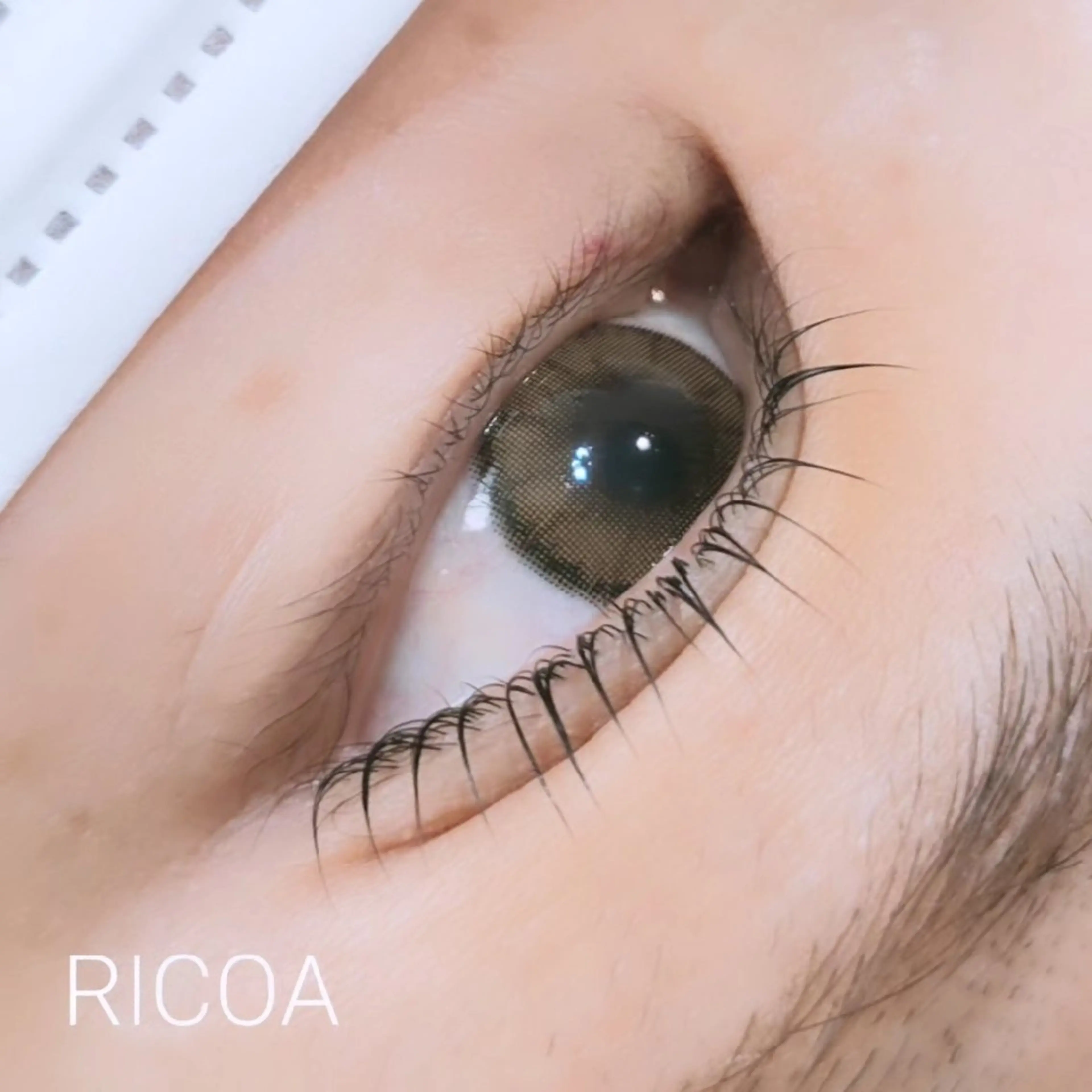 マツエク・マツパ 一重×まつ毛パーマ マツパ RICOA 酒井のマツエク・マツパデザイン