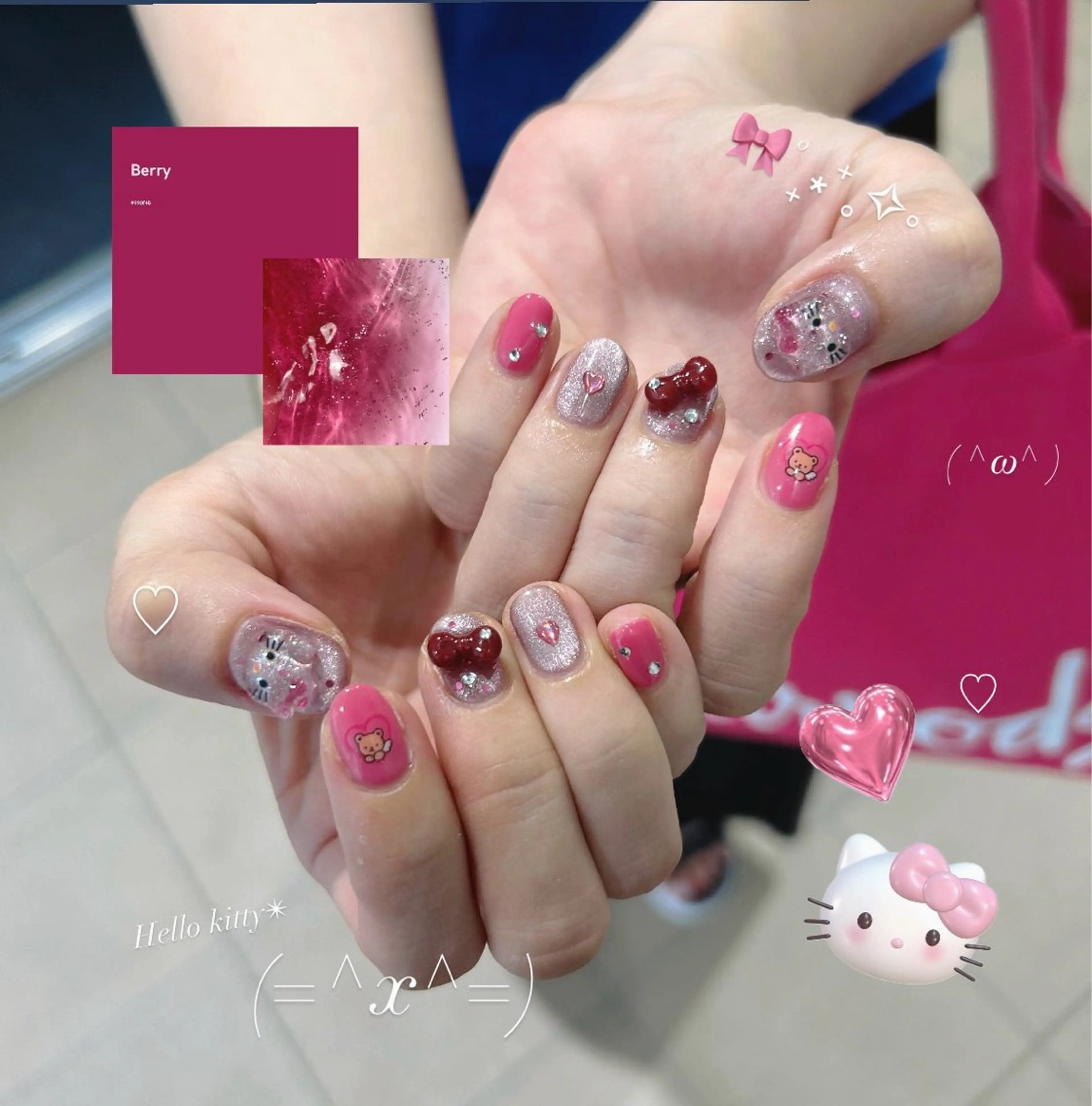 【やり放題：オフ無】持ち込みデザイン🍒パラジェル登録店💖田町の写真