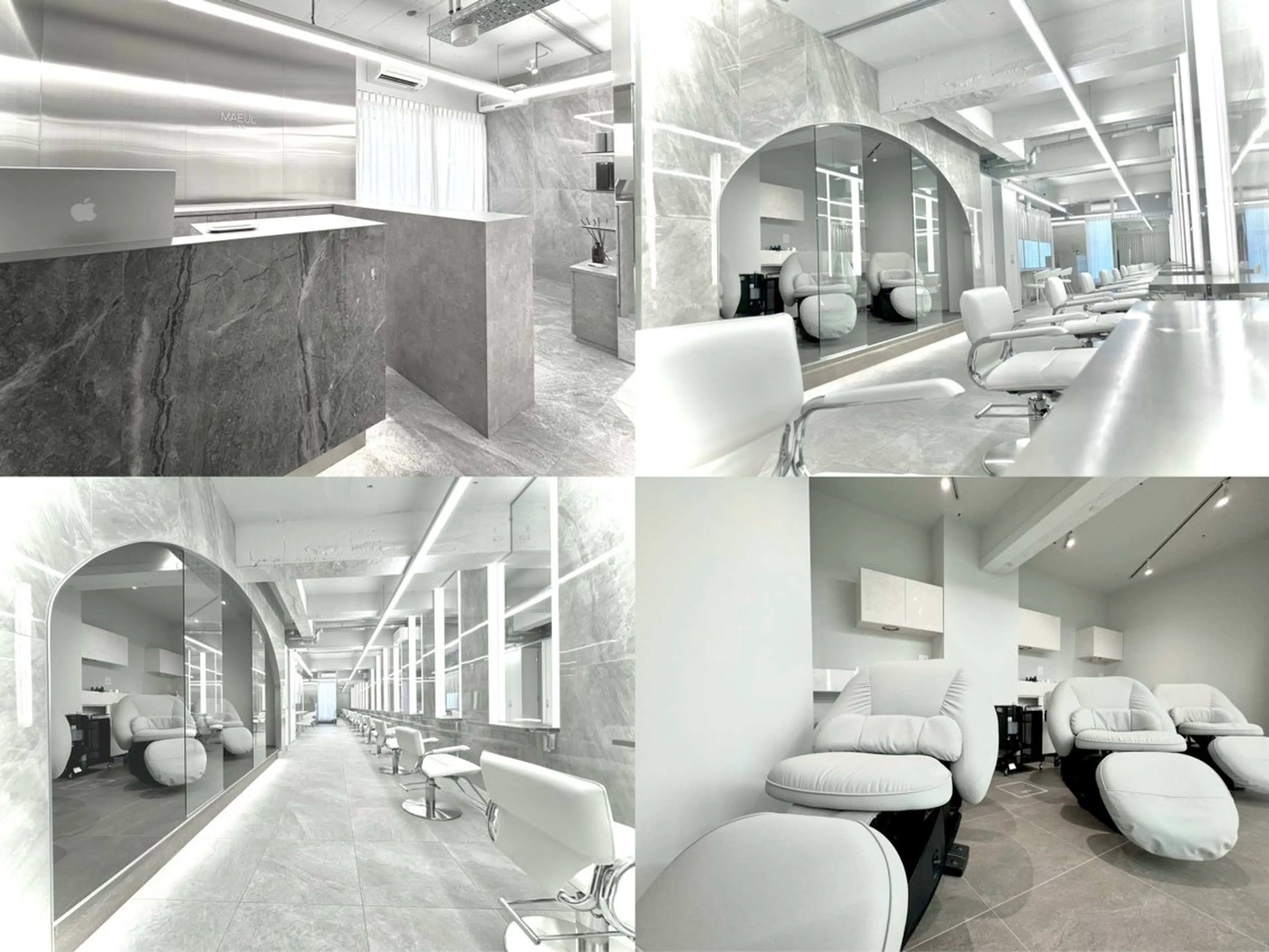 セミロング カラー MAEUL luna所属・前髪顔周り/レイヤー 韓国/桔川恒のヘアスタイル