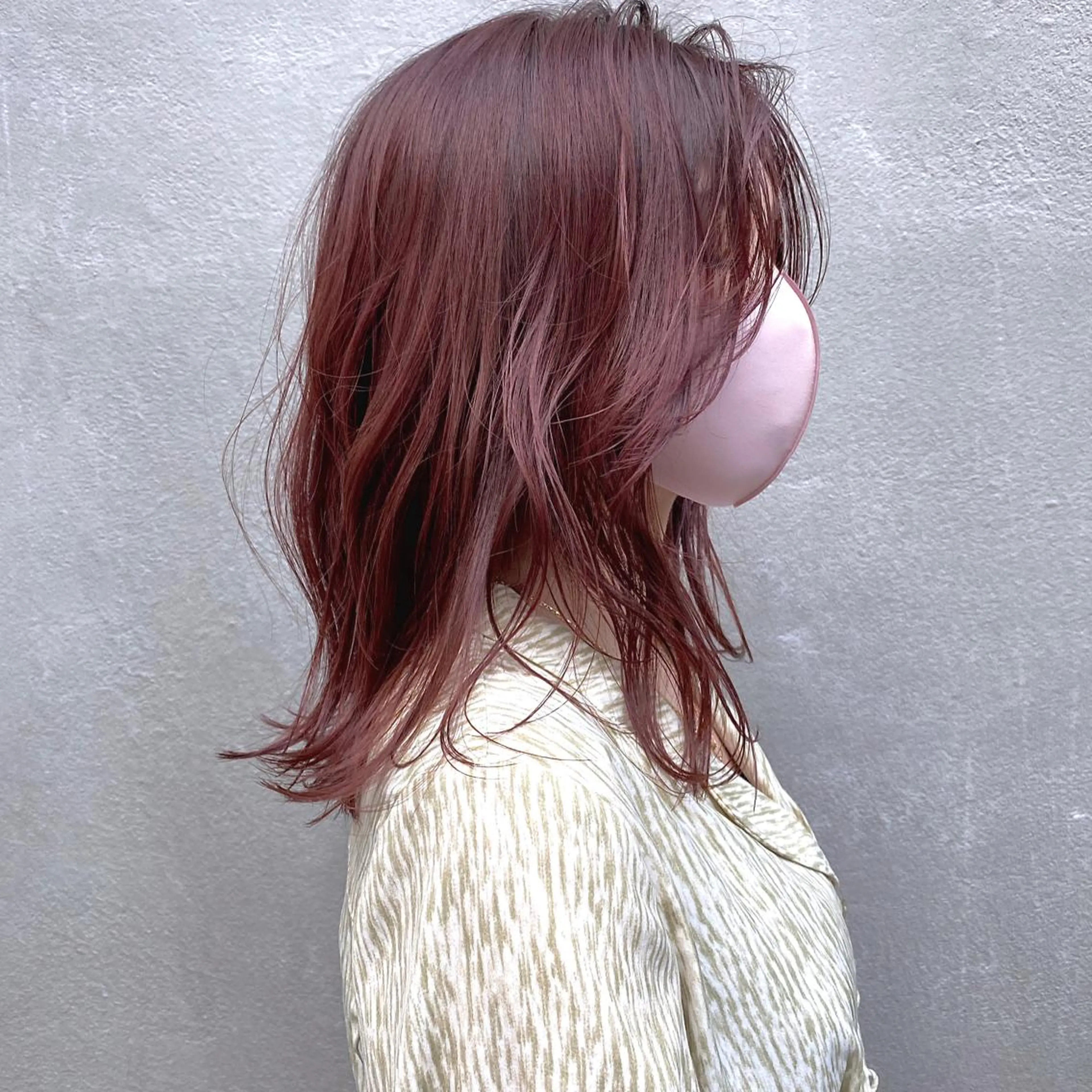 ミディアム カラー パーマ ヘアアレンジ 【ダメージレス施術】 【透明感】北村 拓也のヘアスタイル