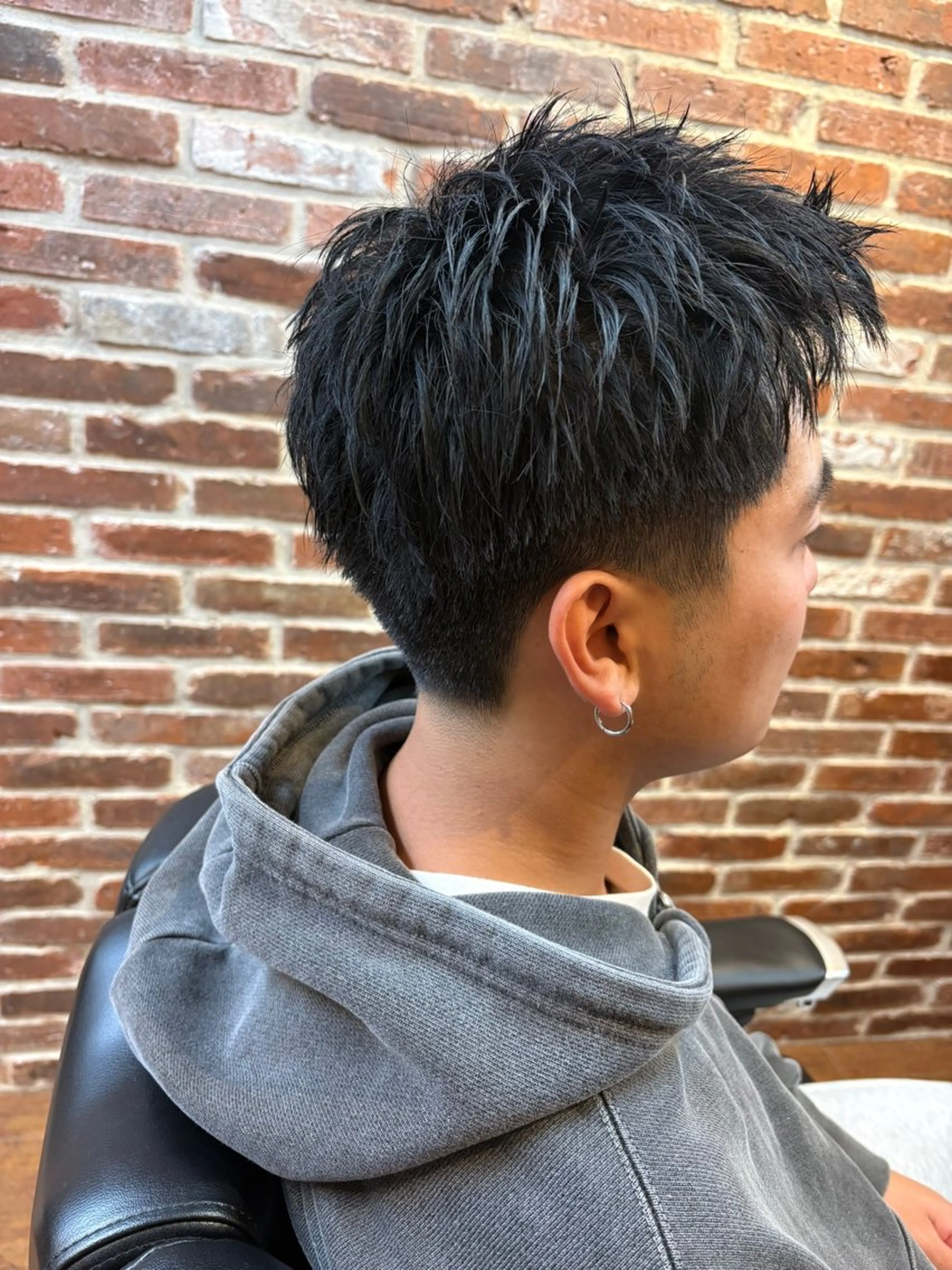 メンズ スパイキーショート Million Bucks barber shop所属・宇野 由梨のヘアスタイル