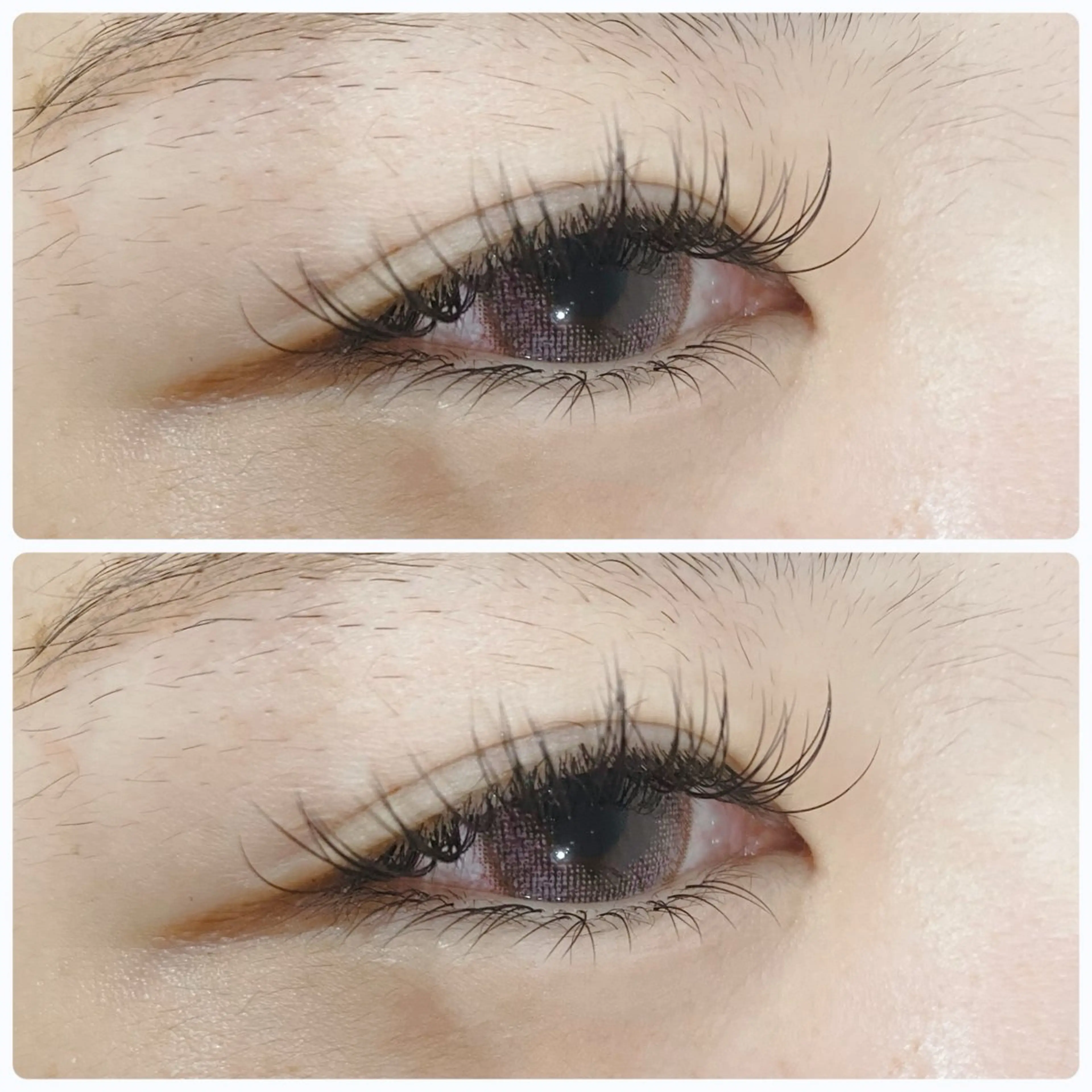 マツエク・マツパ 下まつげエクステ 安達 瑛里花のマツエク・マツパデザイン