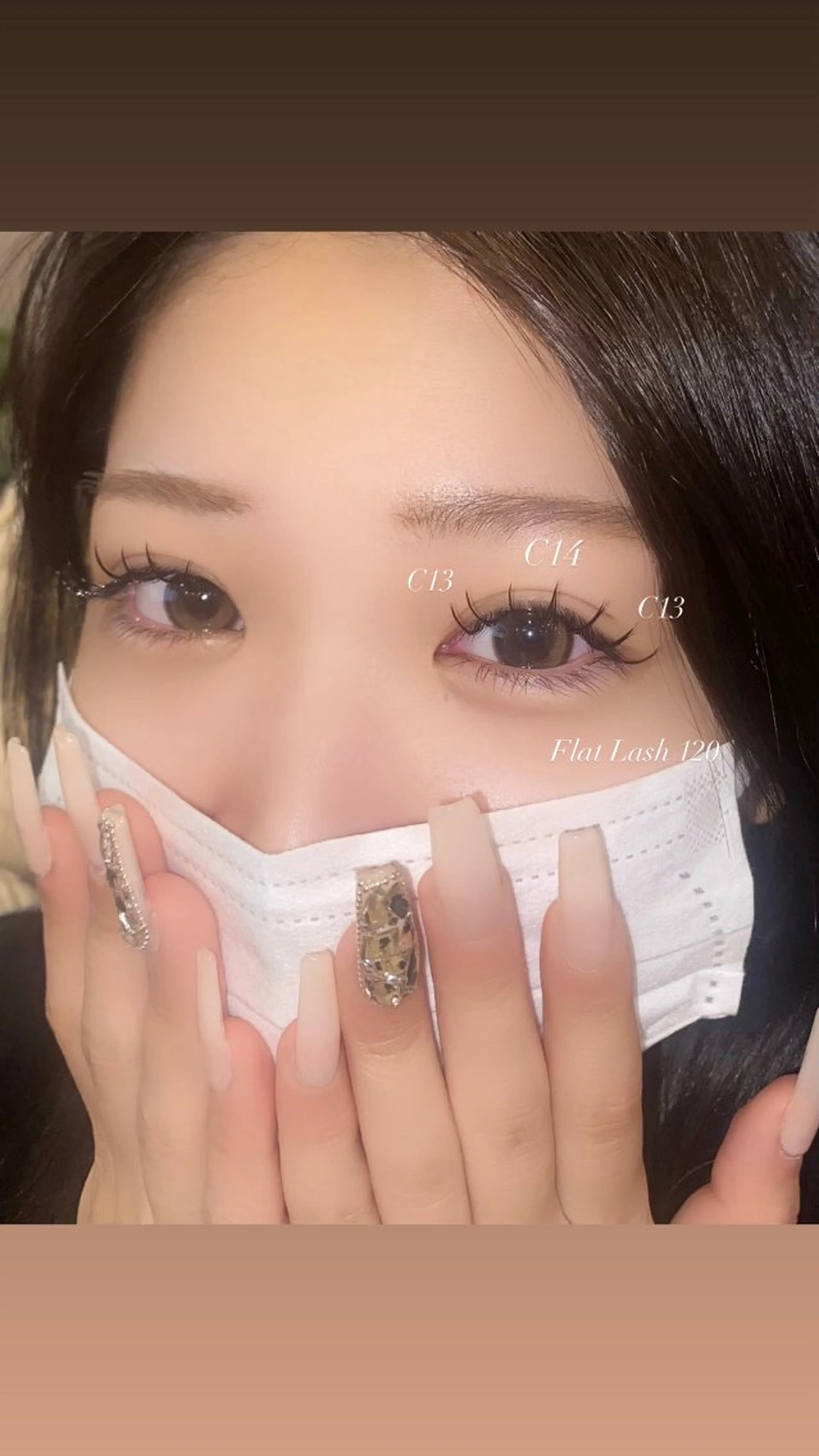 マツエク・マツパ マツエク OLIVIA GINZA高畠のマツエク・マツパデザイン