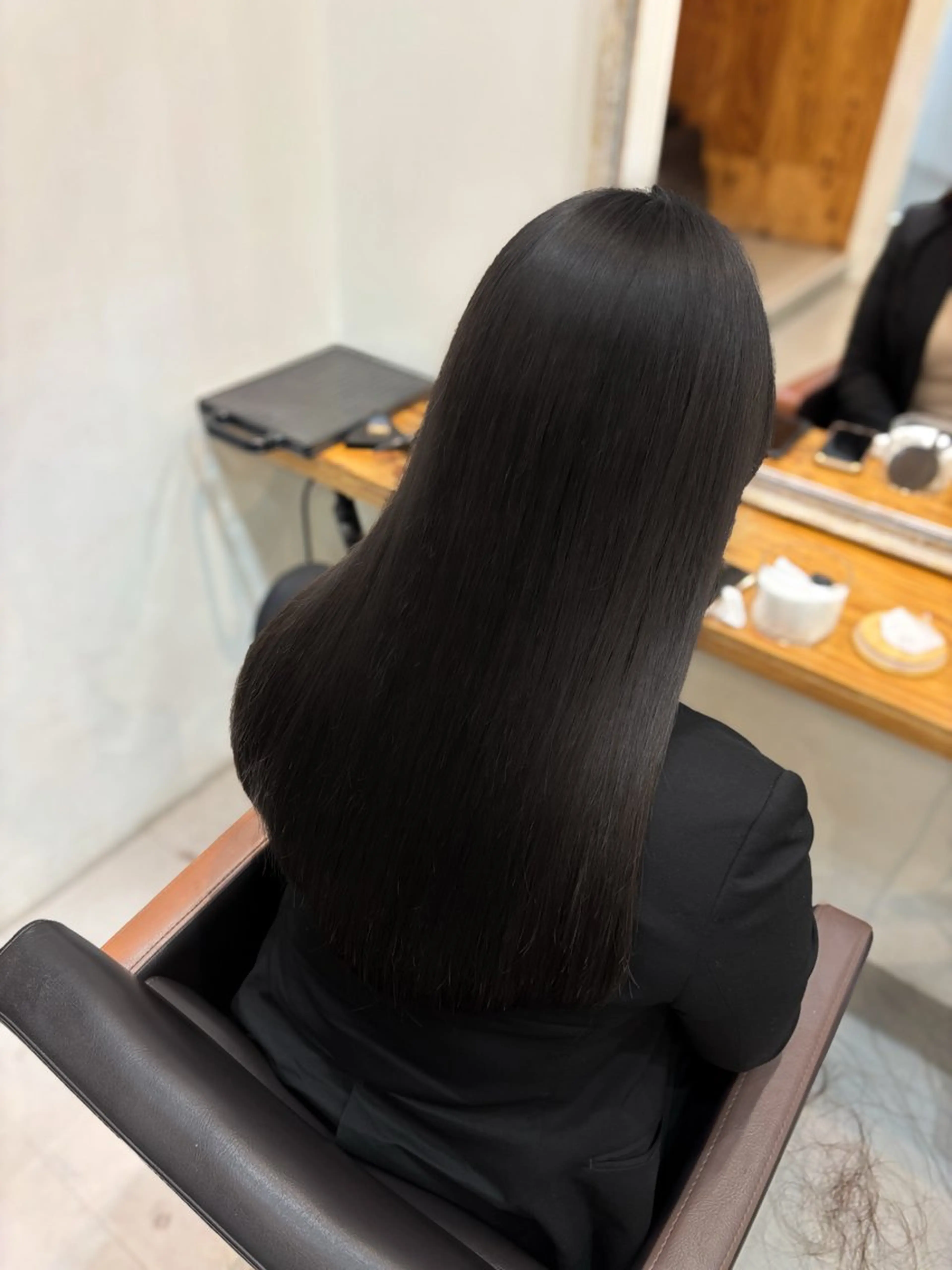 ロング カラー 透明感カラー グレージュ ヘアカラー トリートメント Misaki 🍒のヘアスタイル