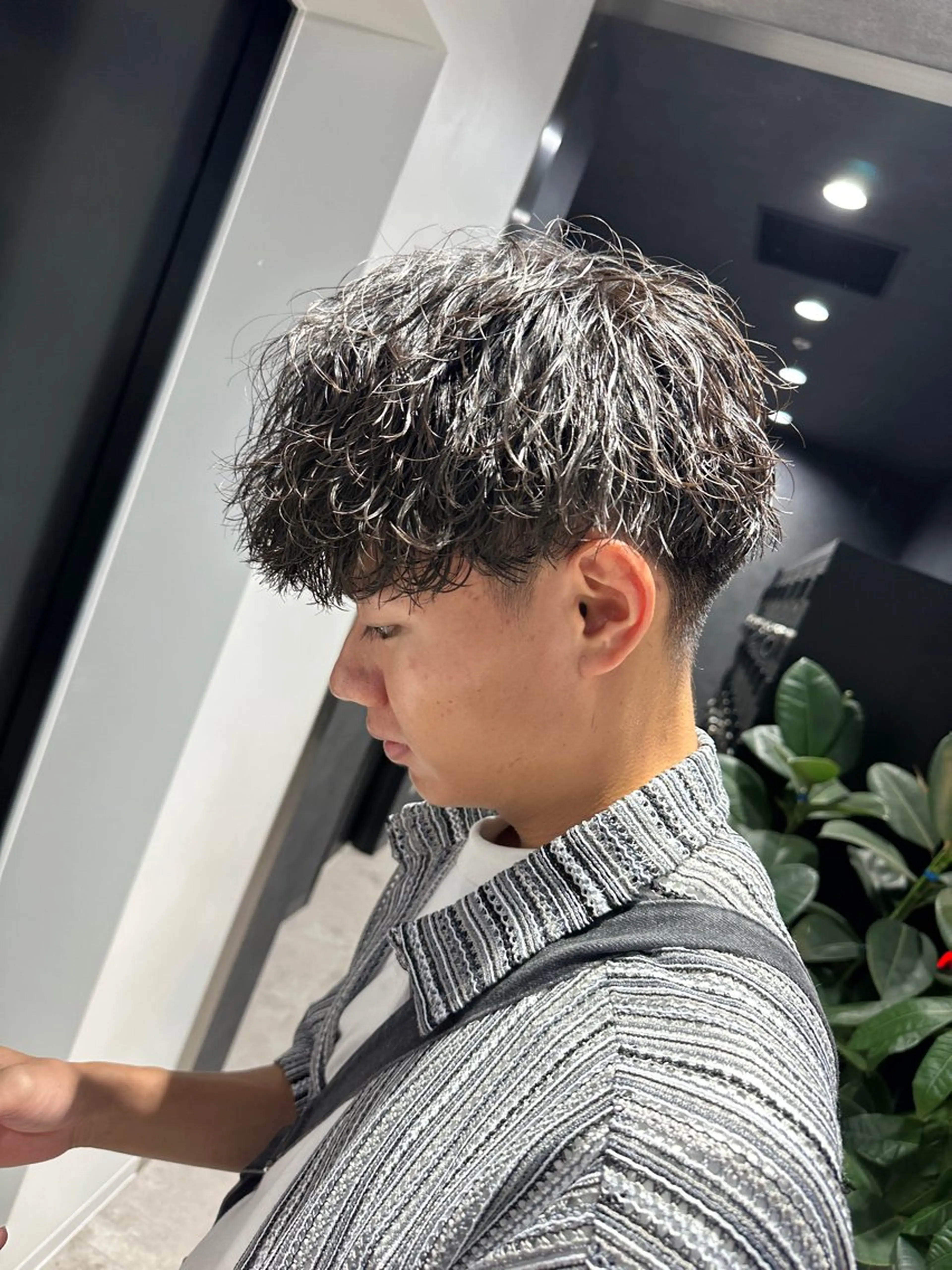 ショート パーマ メンズ 【メンズサロン】 BLUCK 横浜のヘアスタイル