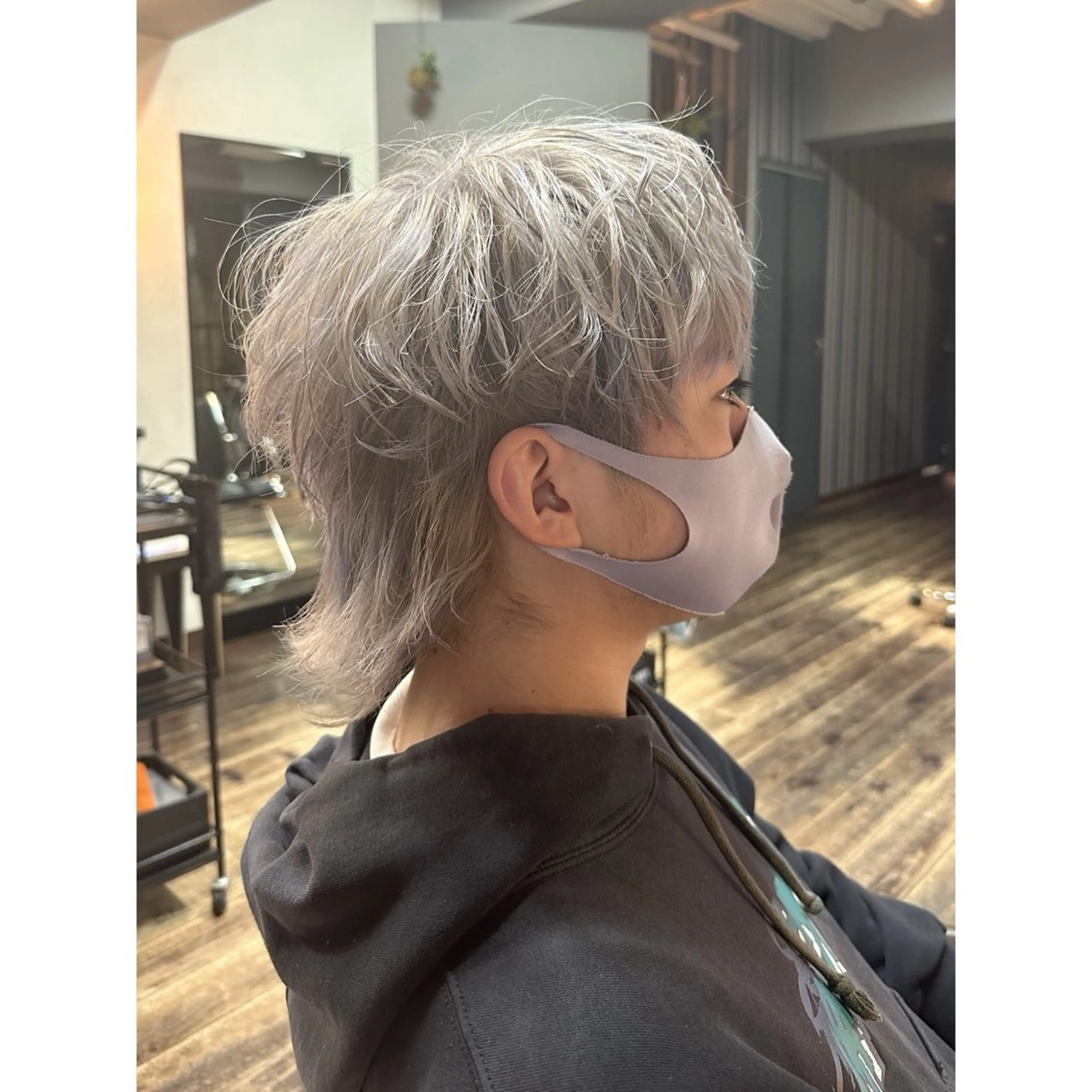 カラー メンズ キヨ メンズカット/パーマのヘアスタイル