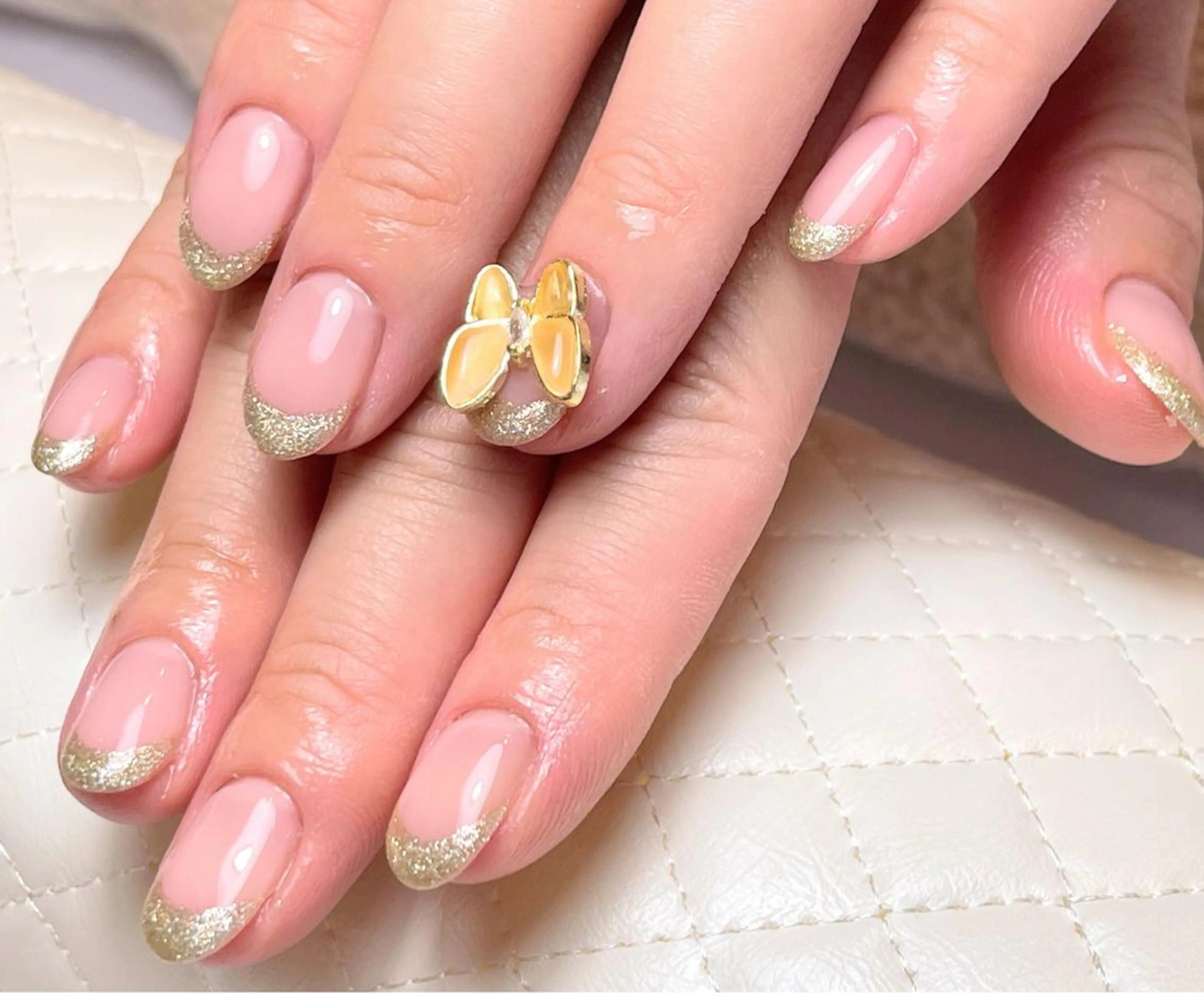 ミディアム Salon de gypsophileのネイルデザイン