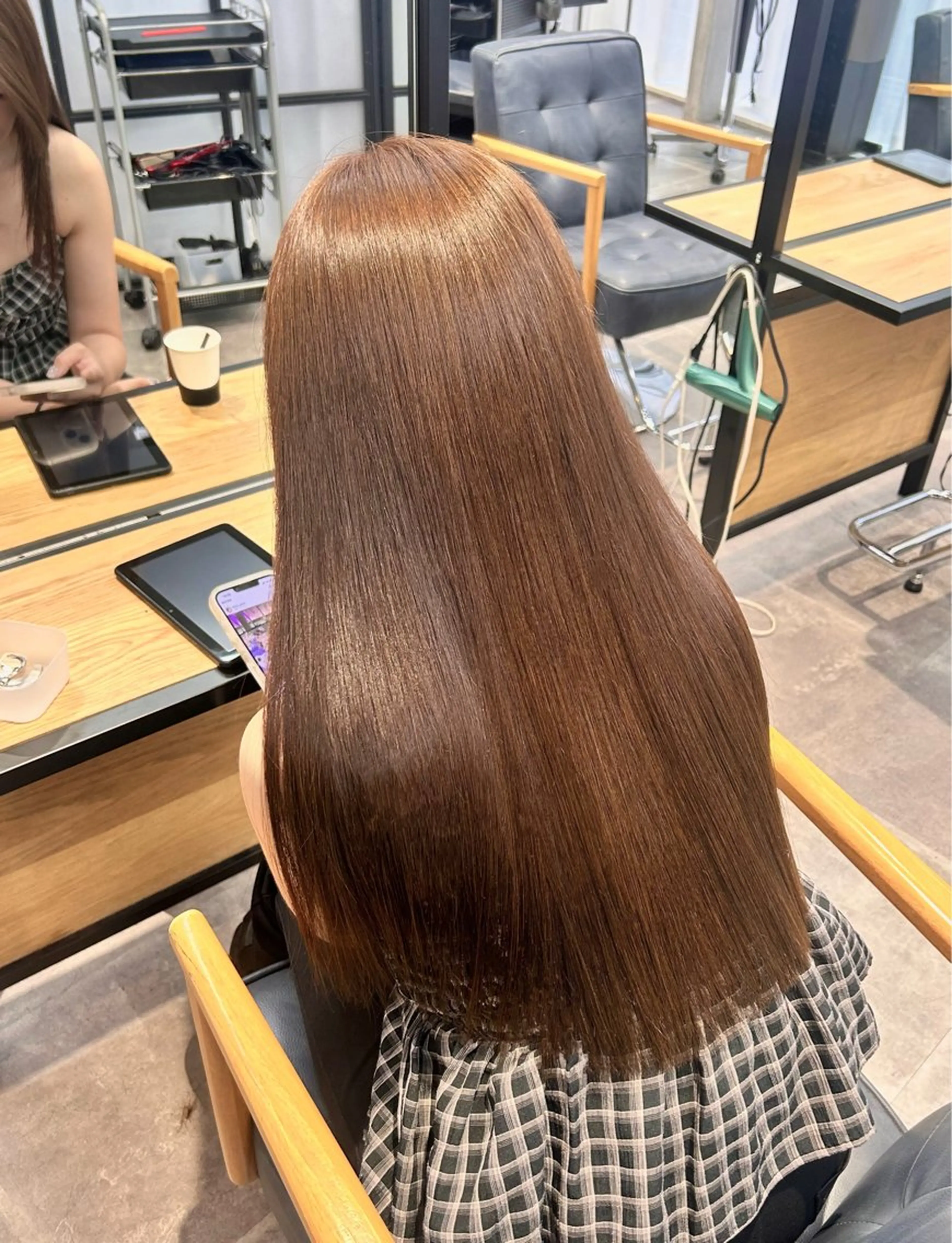 ロング カラー 韓国×髪質改善カラー 💎hinaのヘアスタイル