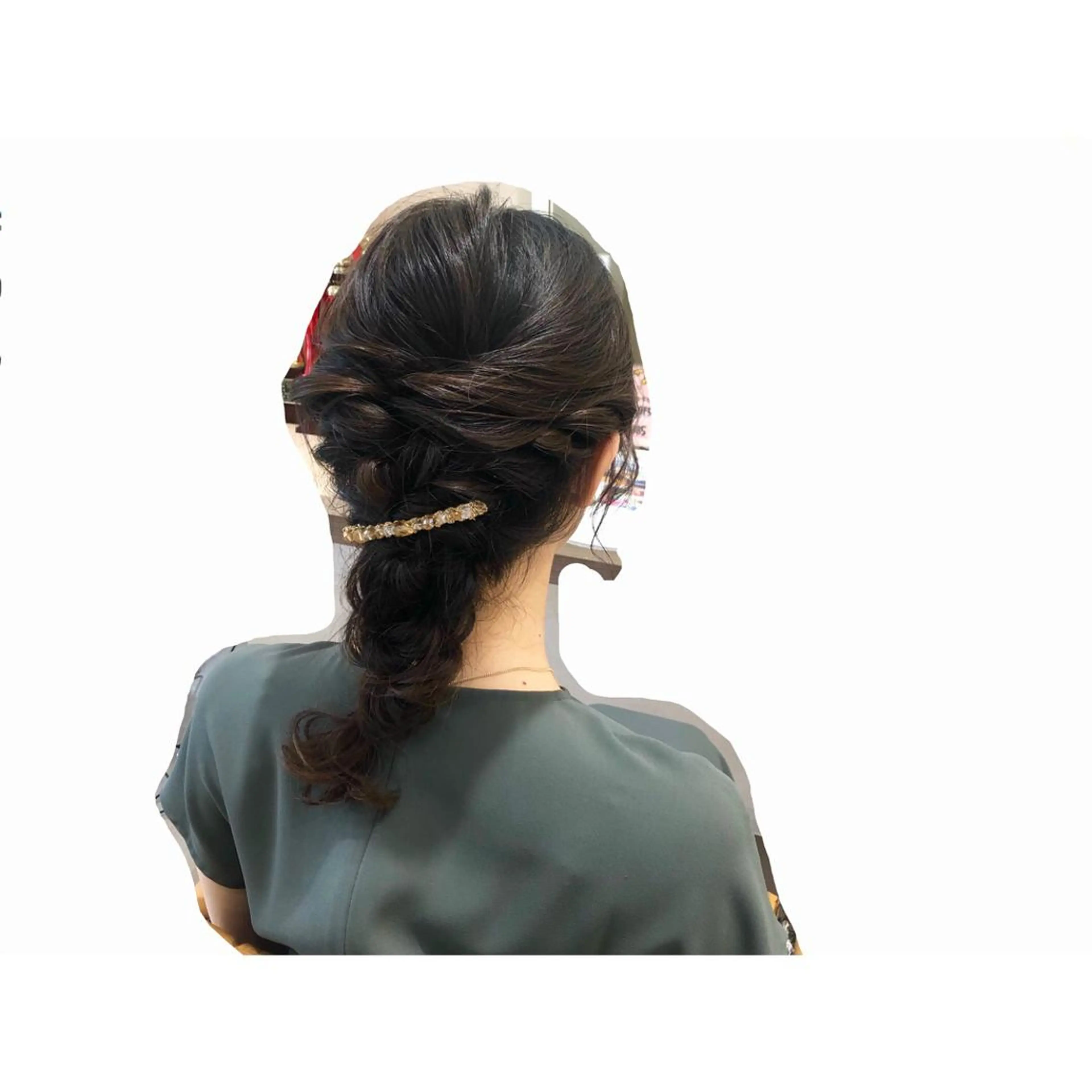 セミロング カラー ヘアアレンジ lala梅田福島店所属・lala* ayanaの眉毛・アイブロウイメージ