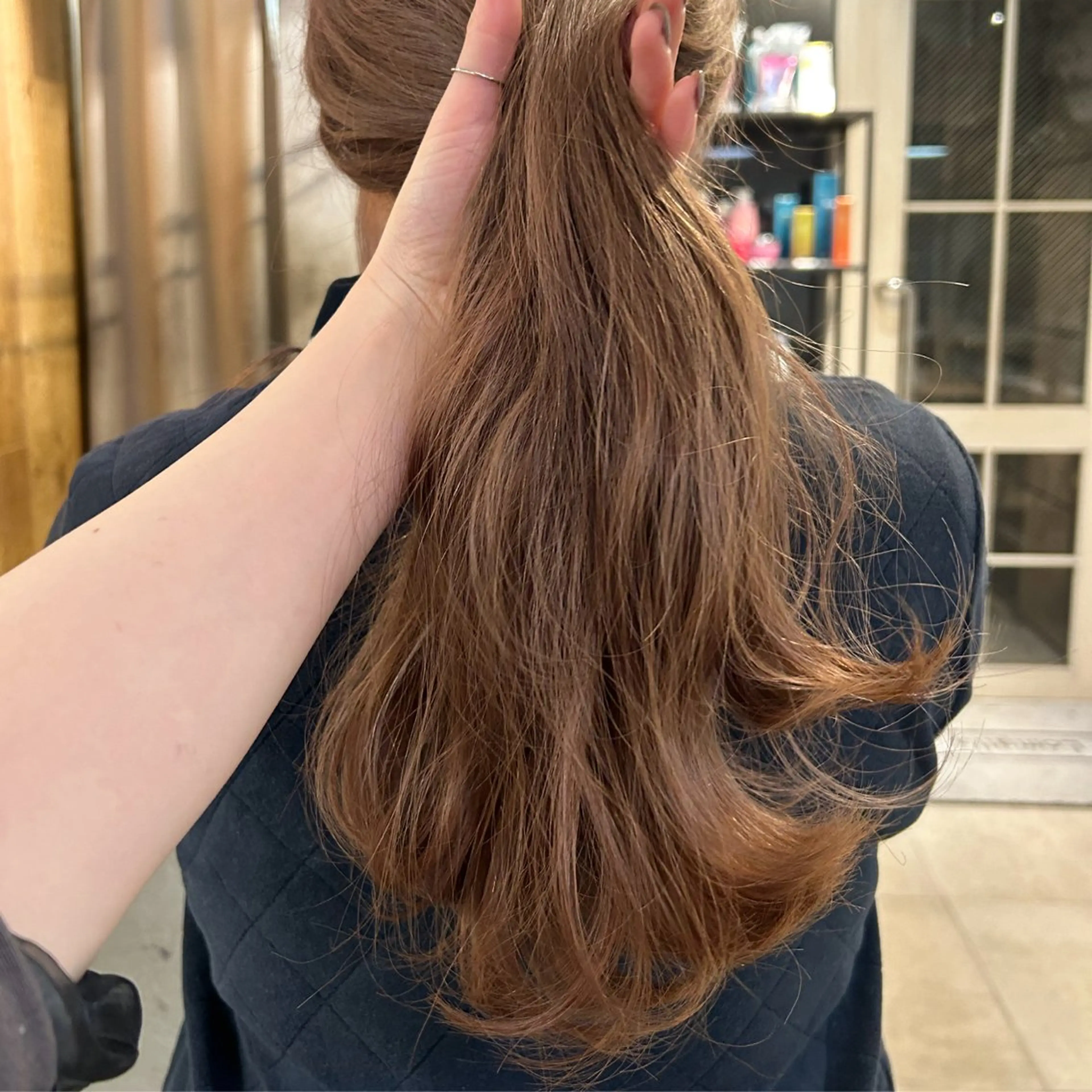 ロング カラー カット ヘアカラー じゅわっと暖色カラー 🍊Moemiのヘアスタイル