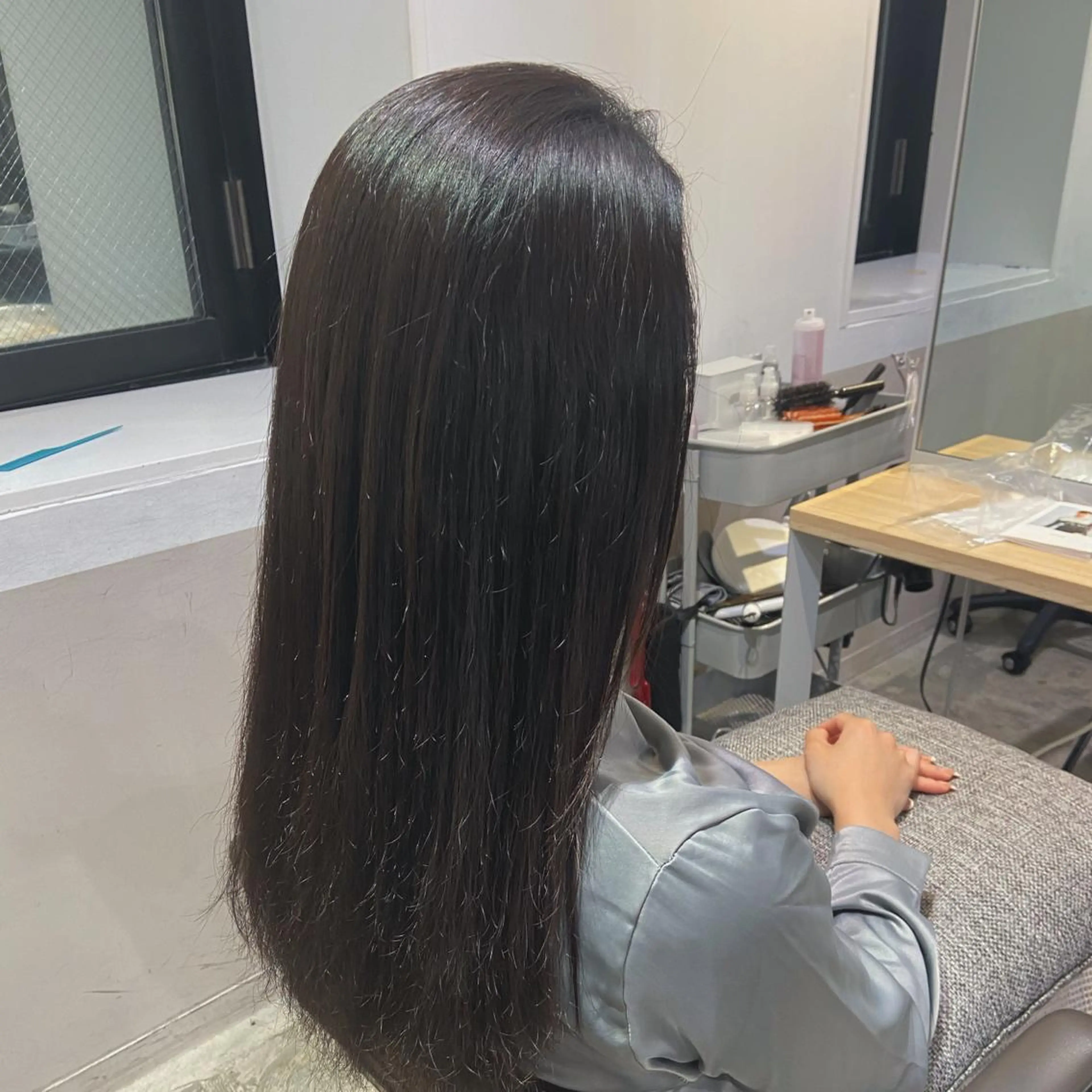 ミディアム カラー パーマ ミディアムパーマ ストレートパーマ 藤田晃志/メンズ専門 パーマ特化💈のヘアスタイル