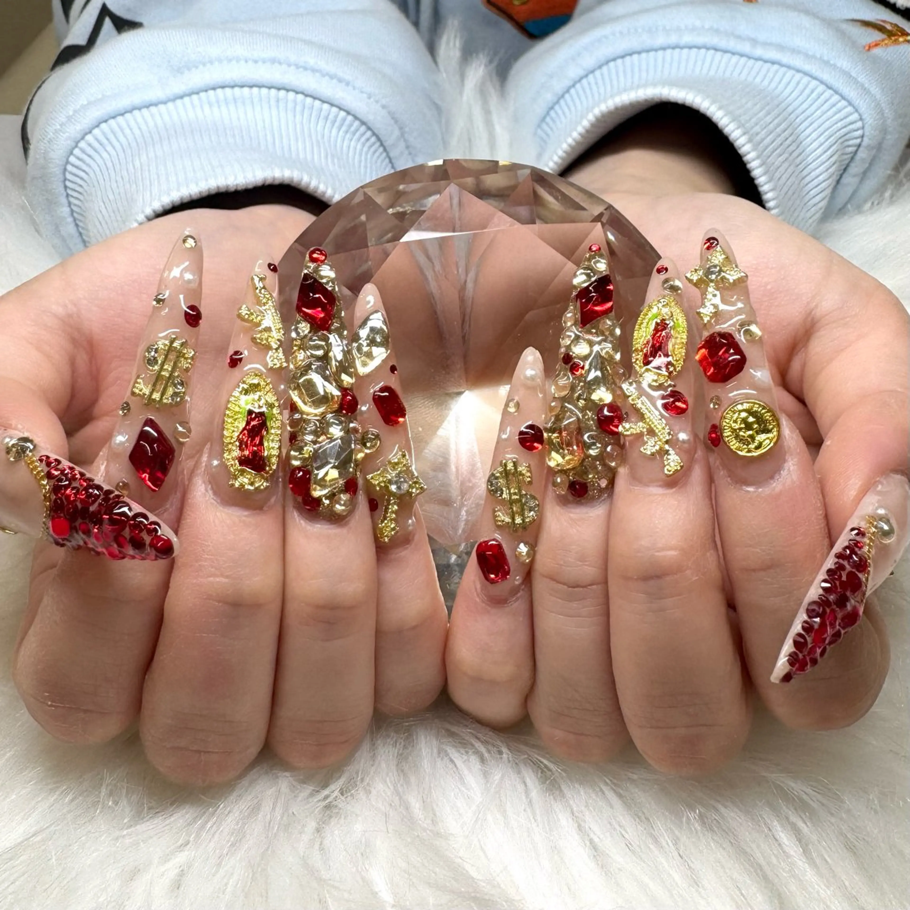 ネイル 持ち込み ハンドネイル Nail salon LUCAS,K 《ネイルサロンルーカス》千葉中央 スカルプ所属・LUCAS 千葉 AOI💅🏾💕のネイルデザイン